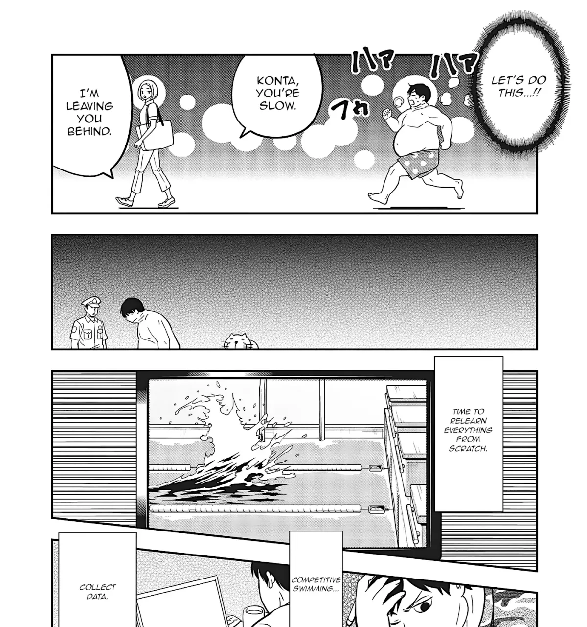 Aqua Puella: Shikinomori High School Swim Team Chapter 2 page 35 - 