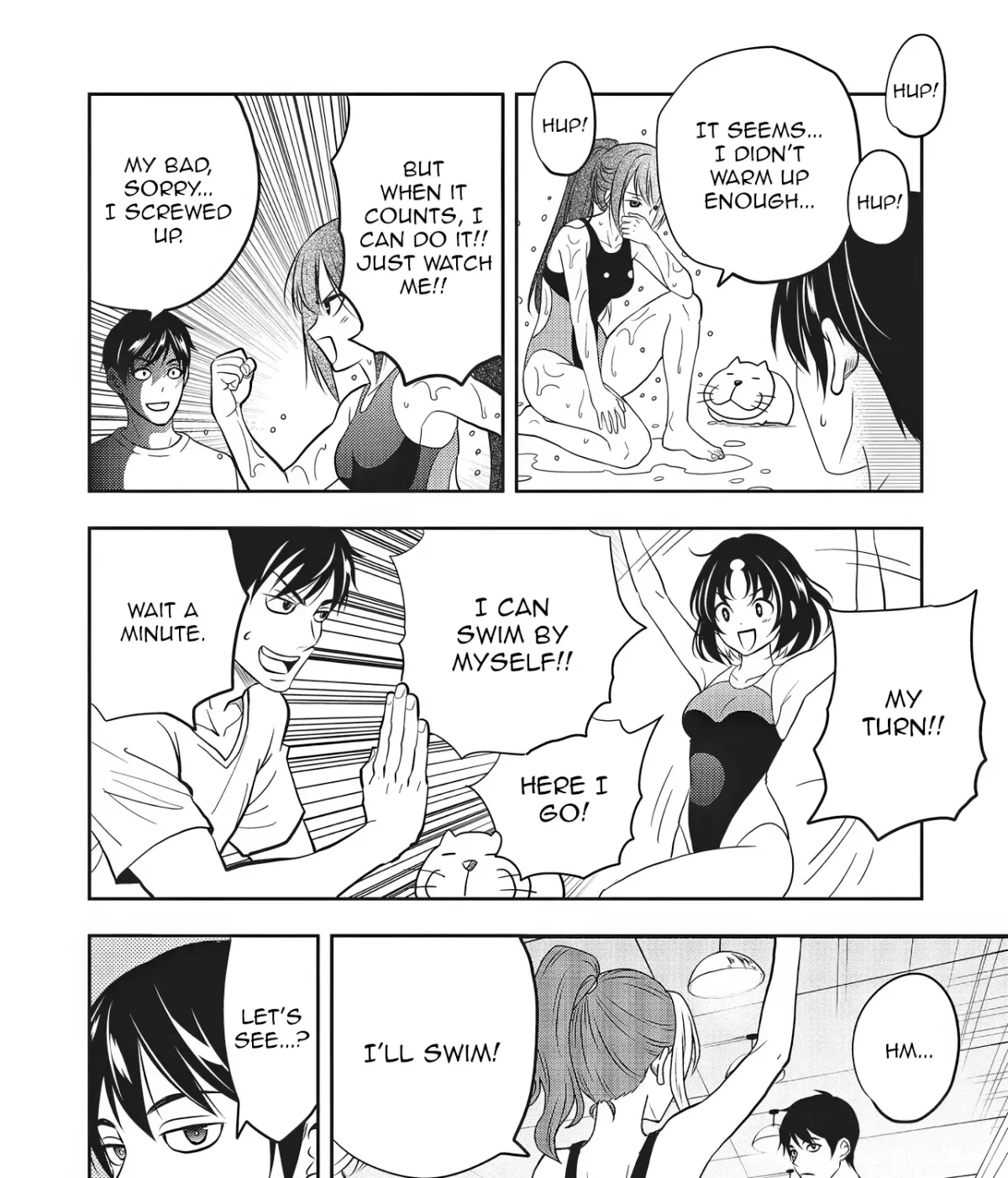 Aqua Puella: Shikinomori High School Swim Team Chapter 3 page 35 - 