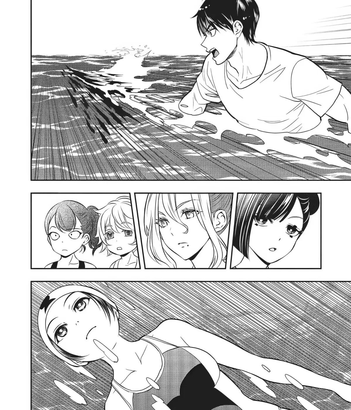 Aqua Puella: Shikinomori High School Swim Team Chapter 4 page 31 - 