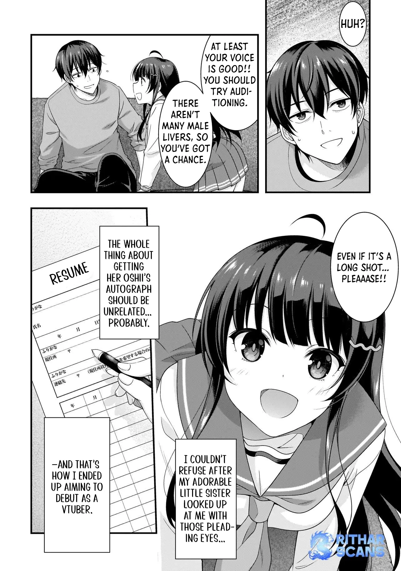 Arasā ga VTuber ni Natta Hanashi Chapter 1 page 7 - 