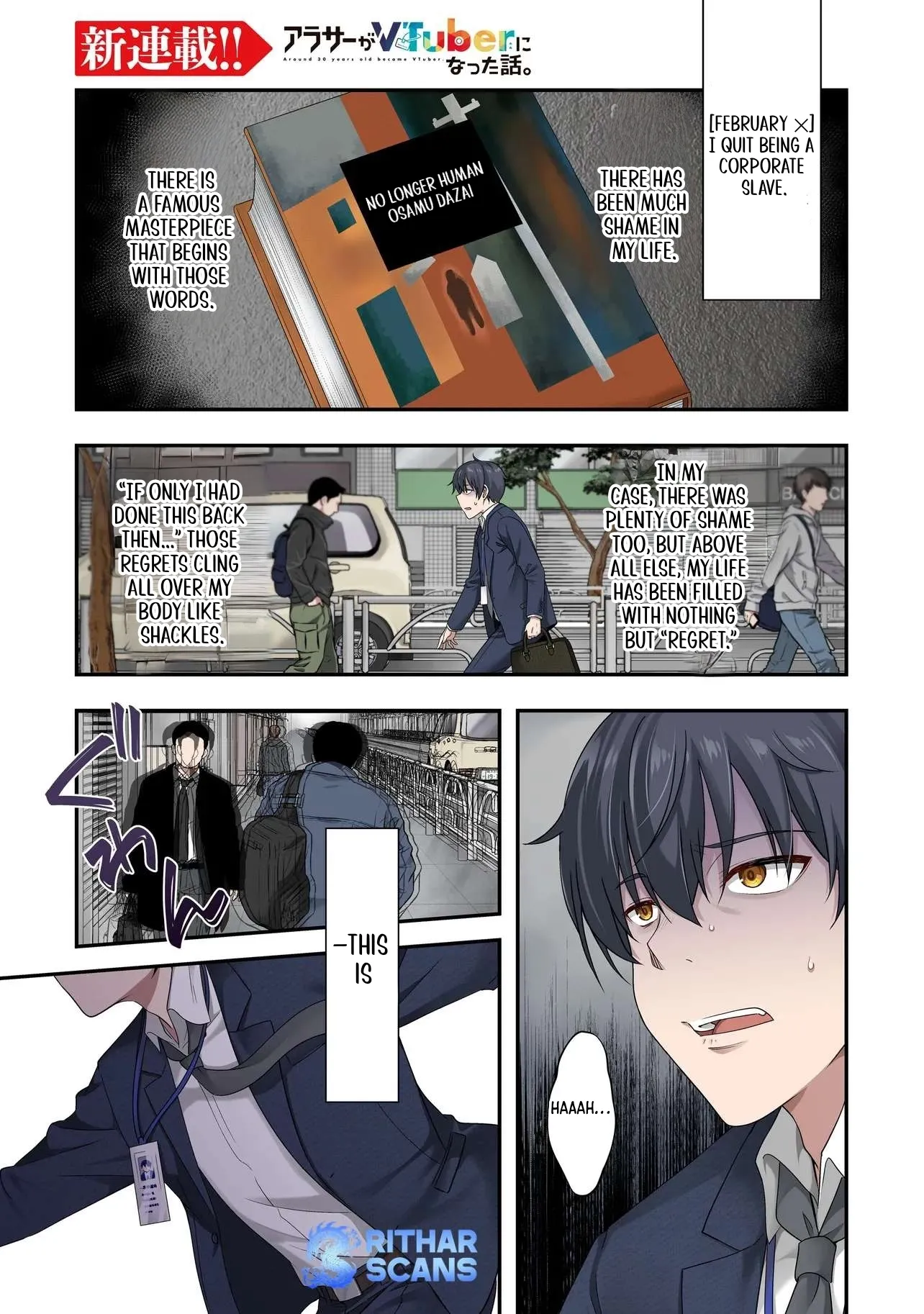 Arasaa ga VTuber ni Natta Hanashi. Chapter 1 page 1 - 