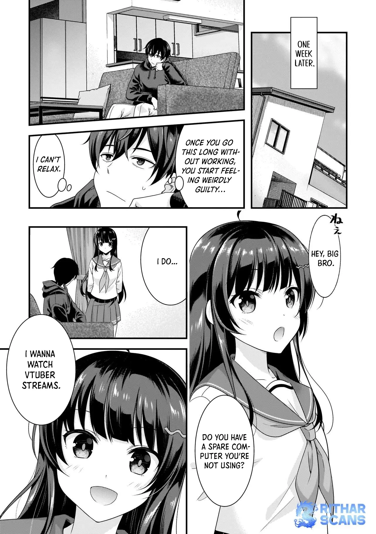 Arasaa ga VTuber ni Natta Hanashi. Chapter 1 page 5 - 