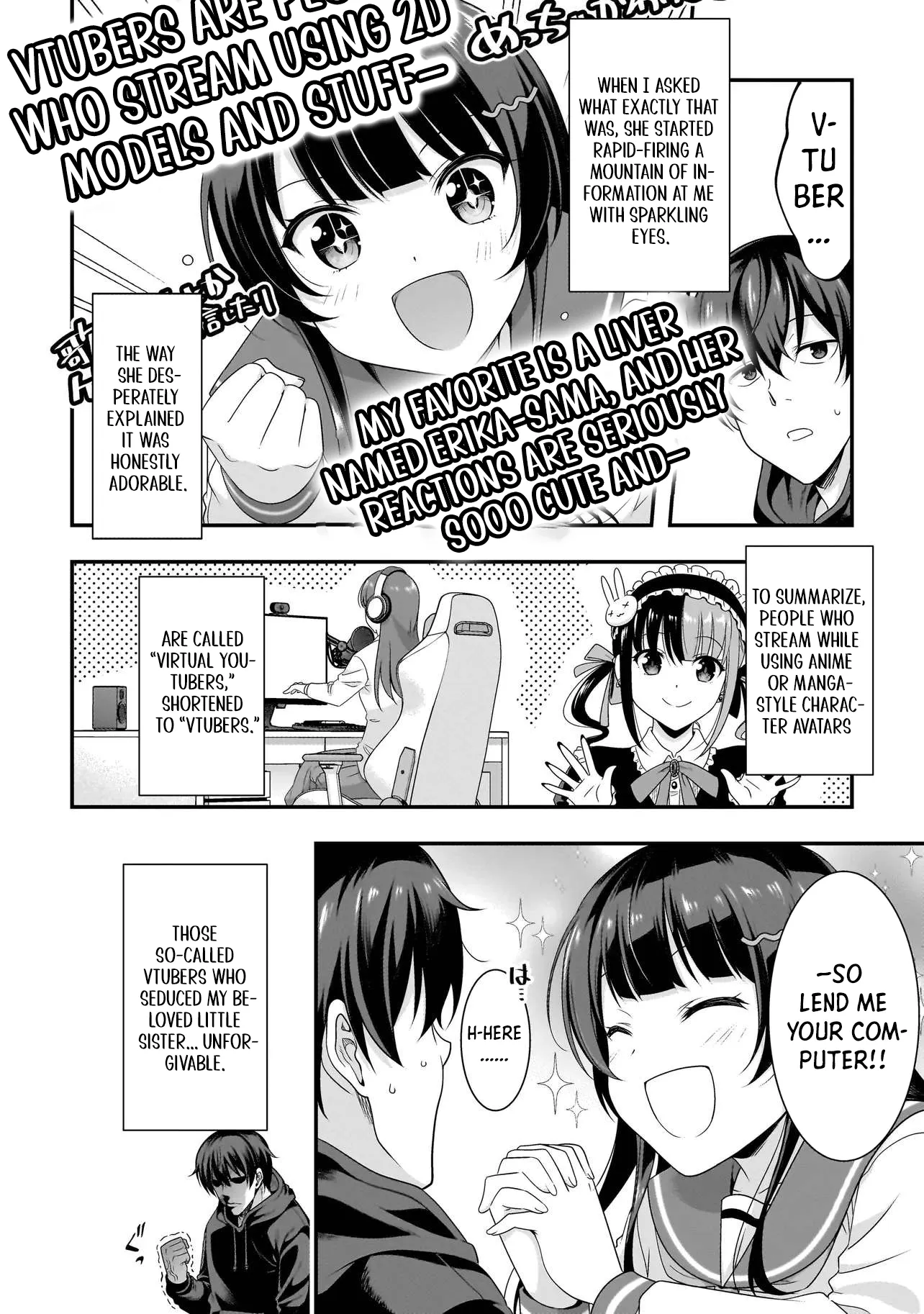 Arasaa ga VTuber ni Natta Hanashi. Chapter 1 page 6 - 