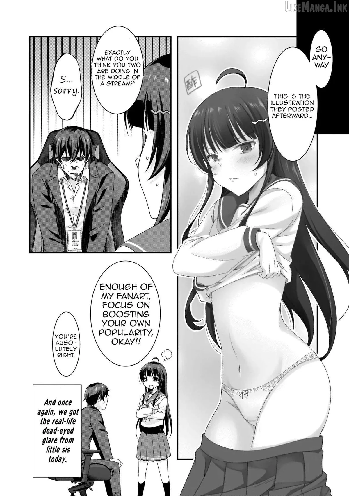 Arasaa ga VTuber ni Natta Hanashi. Chapter 4 page 8 - 