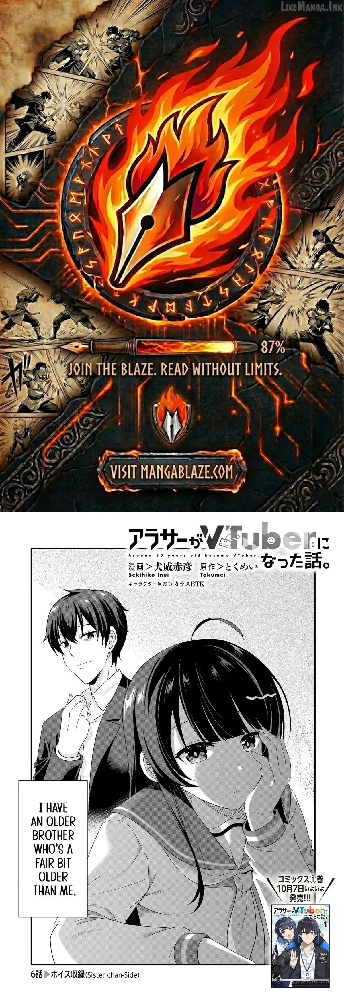 Arasaa ga VTuber ni Natta Hanashi. Chapter 6.1 page 1 - 