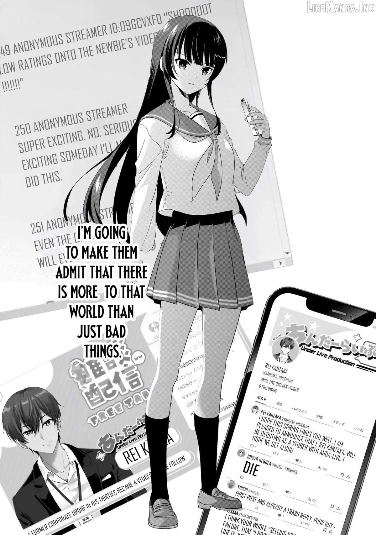 Arasaa ga VTuber ni Natta Hanashi. Chapter 6.1 page 9 - 