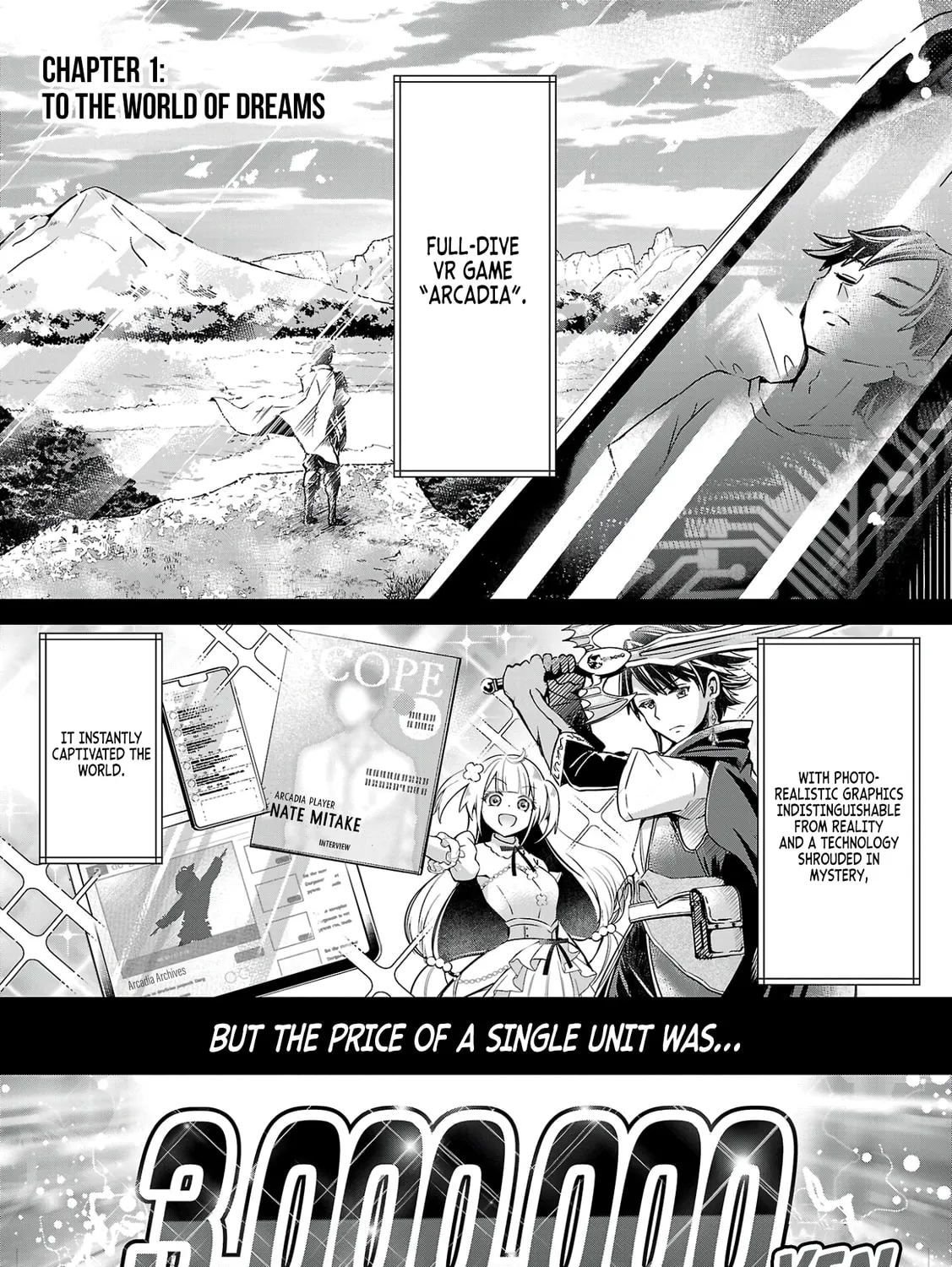 Arcadia Service: Kaishi kara San Nen Imasara Hajimeru Kasou Sekai Kouryaku Chapter 1 page 8 - 