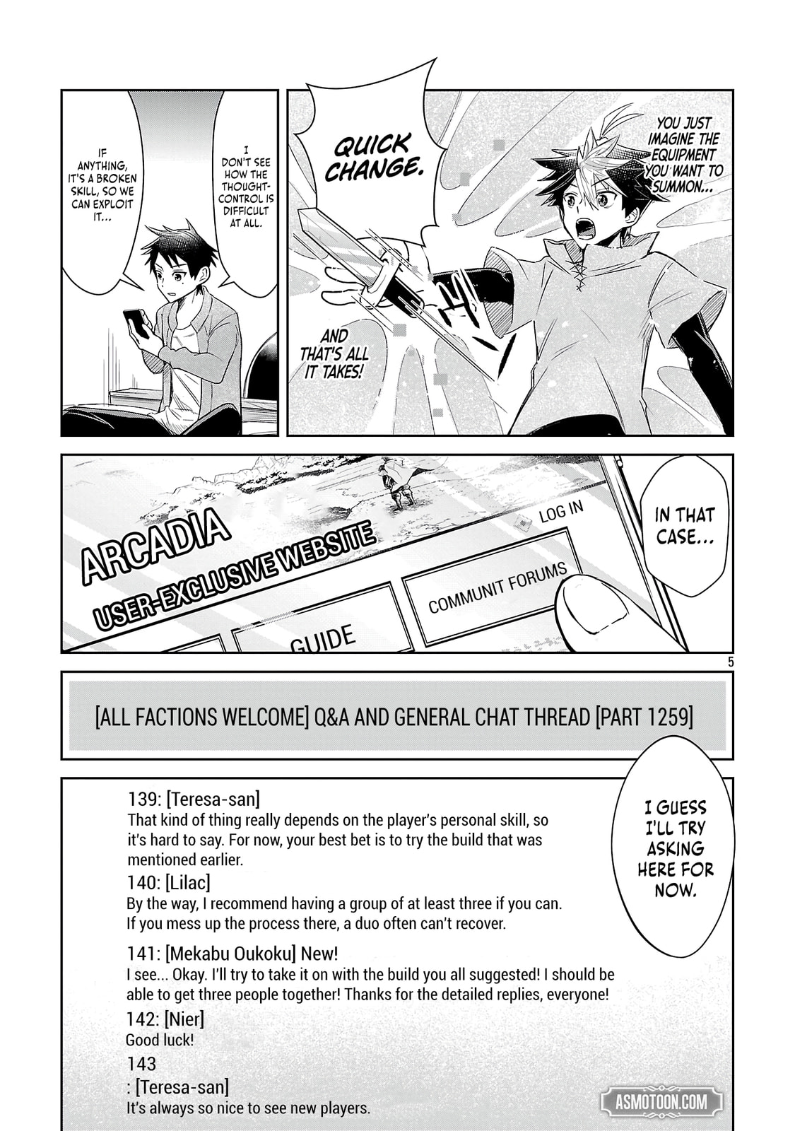 Arcadia Service: Kaishi kara San Nen Imasara Hajimeru Kasou Sekai Kouryaku Chapter 7 page 6 - 