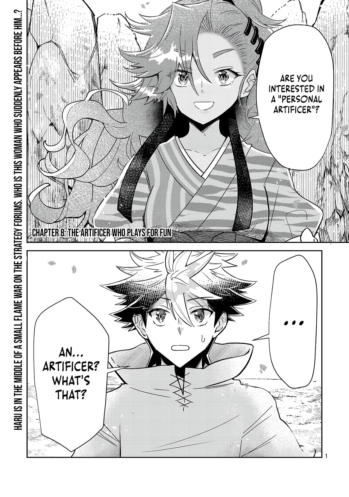 Arcadia Service: Kaishi kara San Nen Imasara Hajimeru Kasou Sekai Kouryaku Chapter 8 page 2 - 