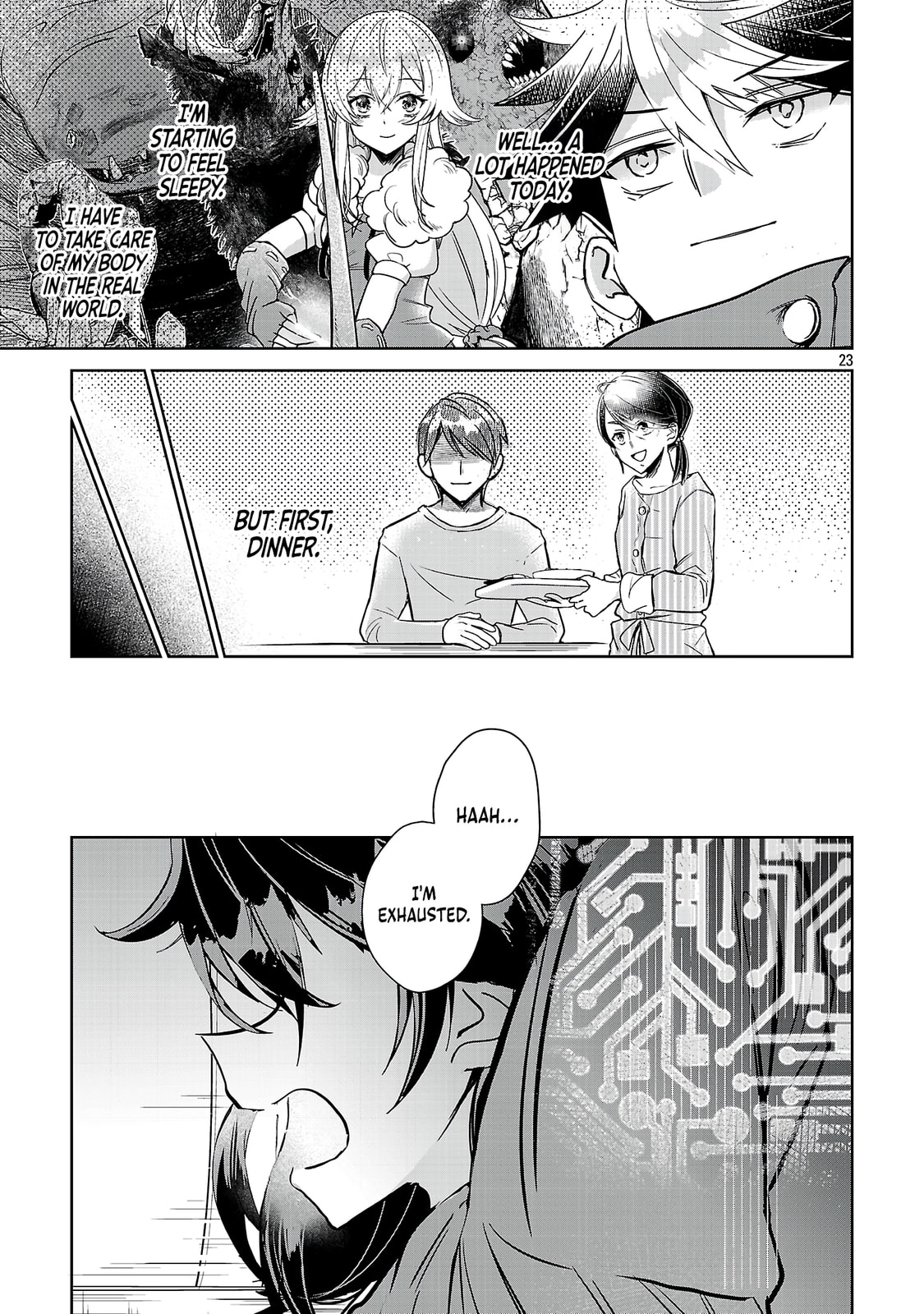 Arcadia Service: Kaishi kara San Nen Imasara Hajimeru Kasou Sekai Kouryaku Chapter 8 page 24 - 