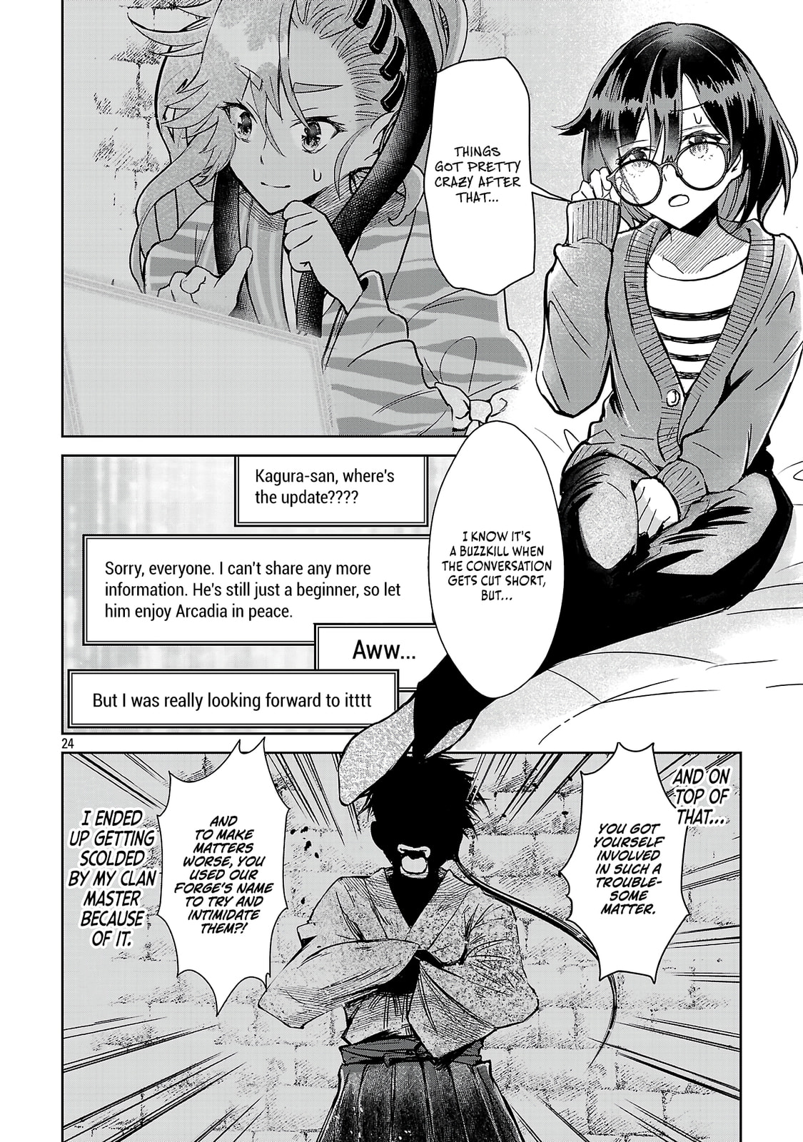 Arcadia Service: Kaishi kara San Nen Imasara Hajimeru Kasou Sekai Kouryaku Chapter 8 page 25 - 