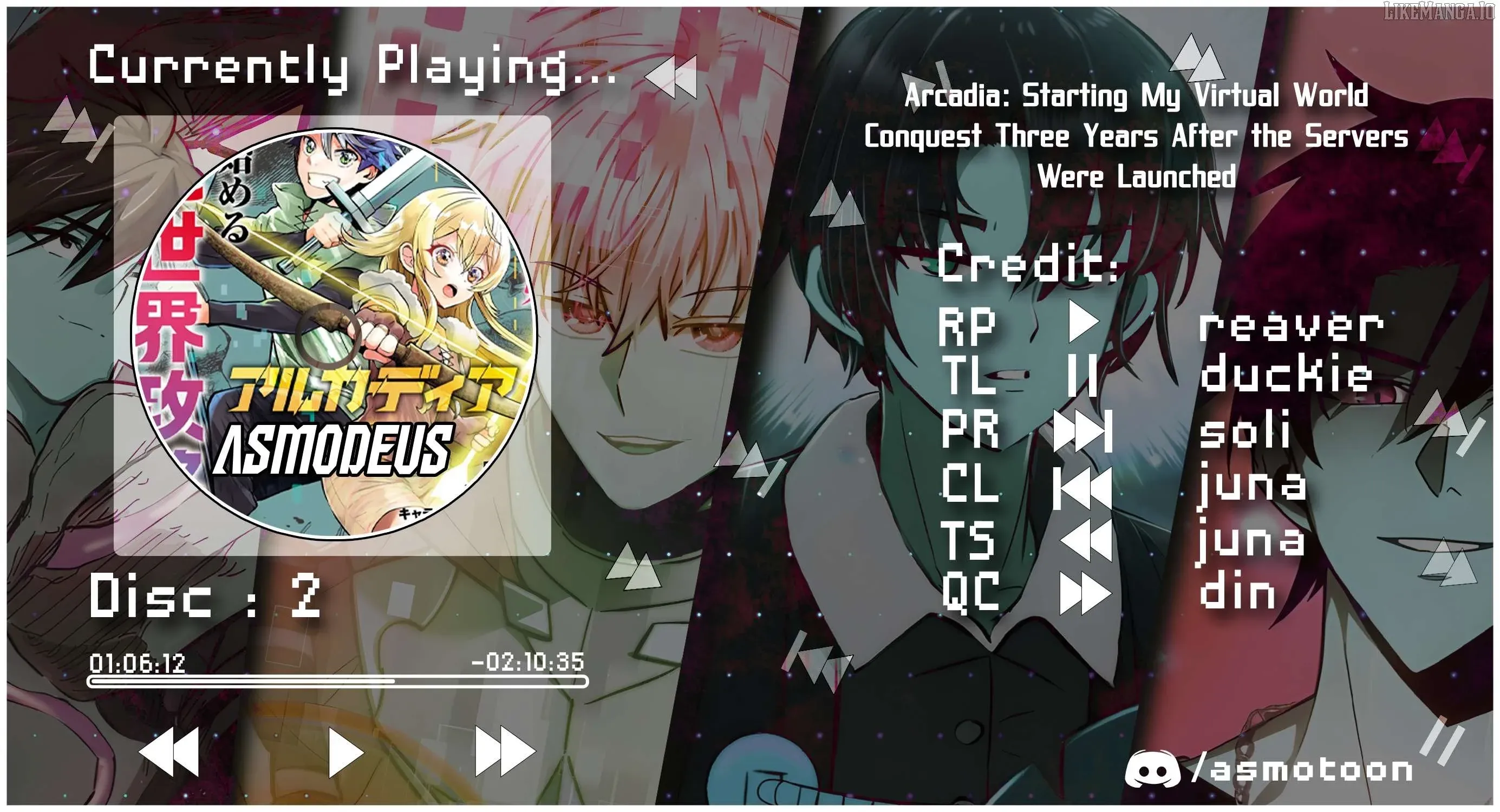 Arcadia: Starting My Virtual World Conquest Three Years After the Servers Were Launched Chapter 2 page 1 - 