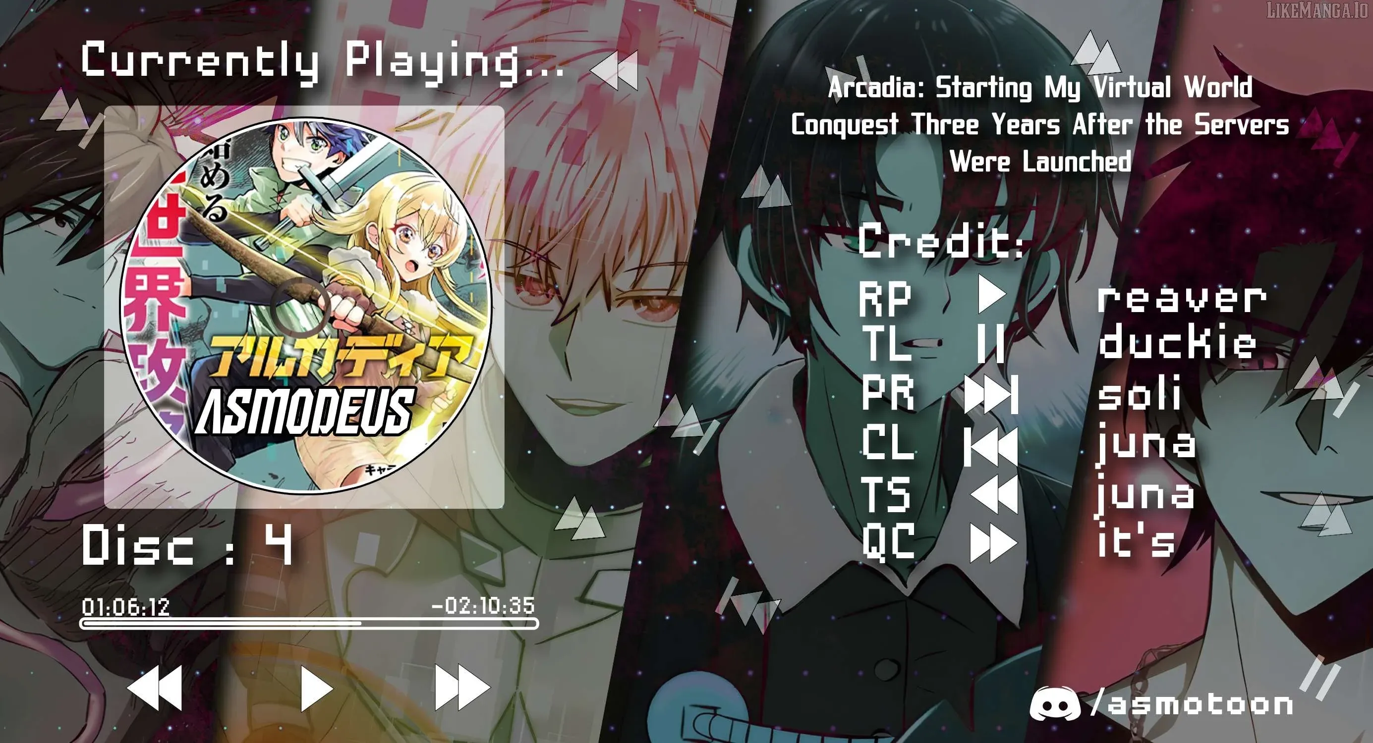 Arcadia: Starting My Virtual World Conquest Three Years After the Servers Were Launched Chapter 4 page 1 - 