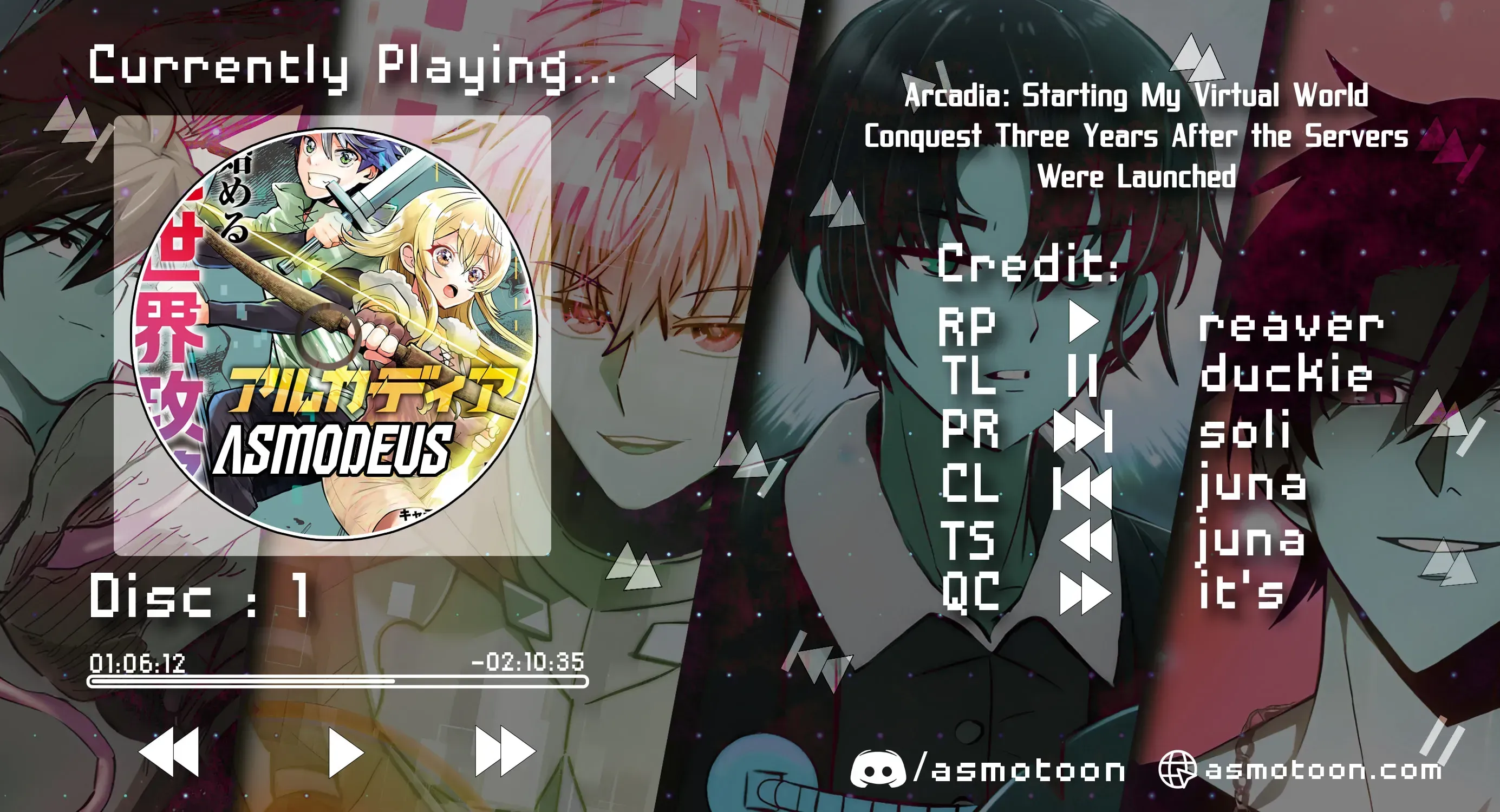 Arcadia: Starting My Virtual World Conquest Three Years After the Servers Were Launched Chapter 6 page 1 - 