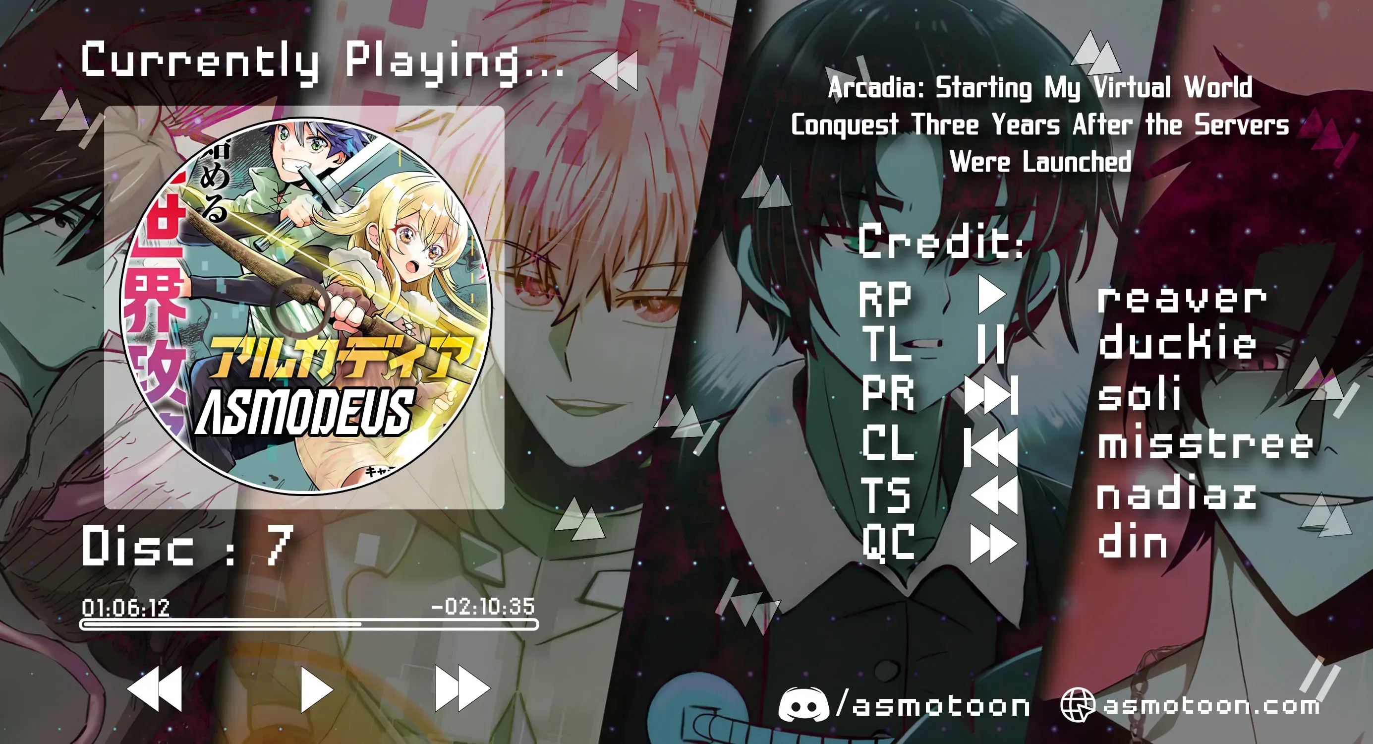 Arcadia: Starting My Virtual World Conquest Three Years After the Servers Were Launched Chapter 7 page 1 - 