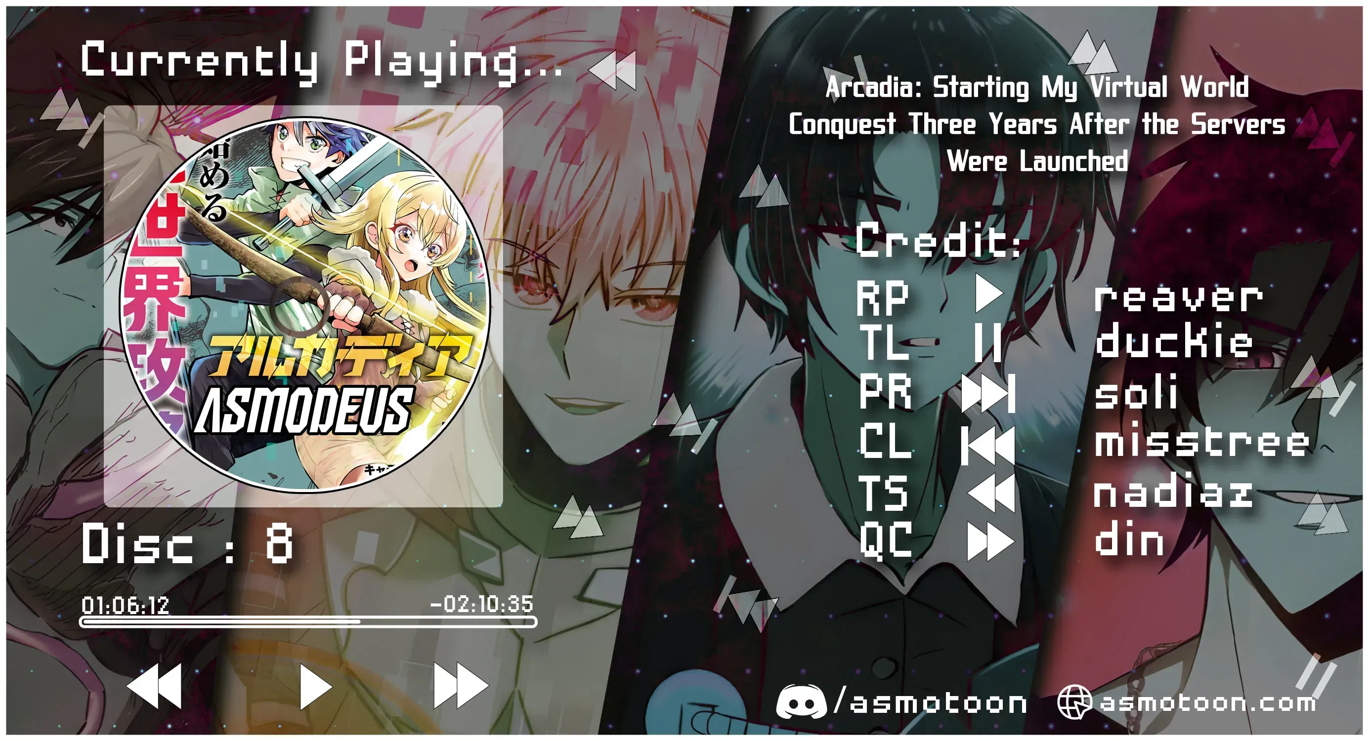 Arcadia: Starting My Virtual World Conquest Three Years After the Servers Were Launched Chapter 8 page 1 - 