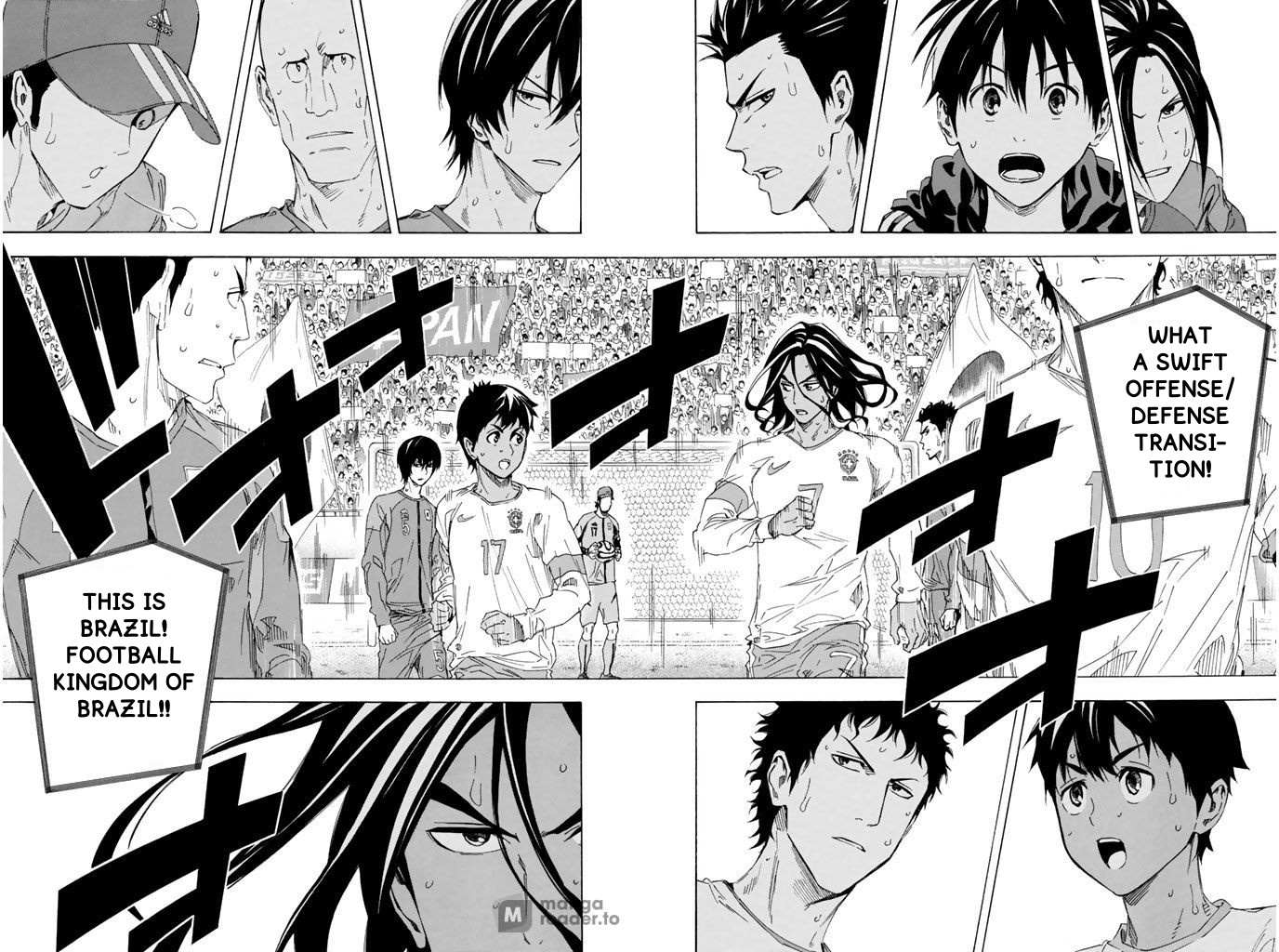 Area No Kishi Chapter 319 page 16 - 