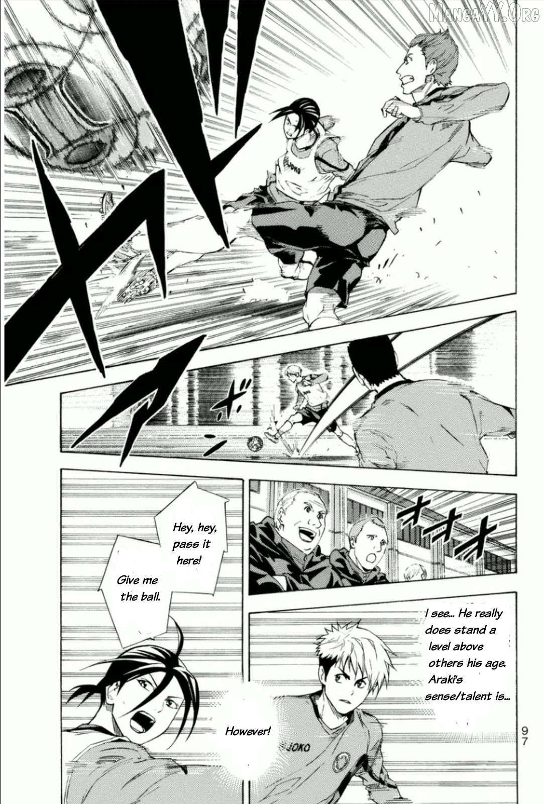 Area No Kishi Chapter 343 page 13 - 