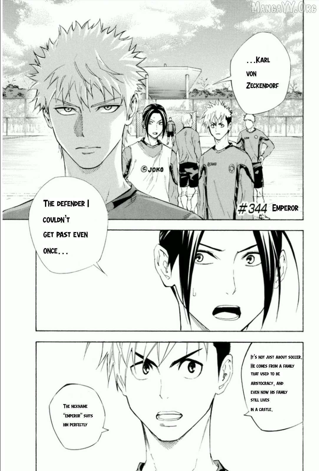 Area No Kishi Chapter 344 page 1 - 