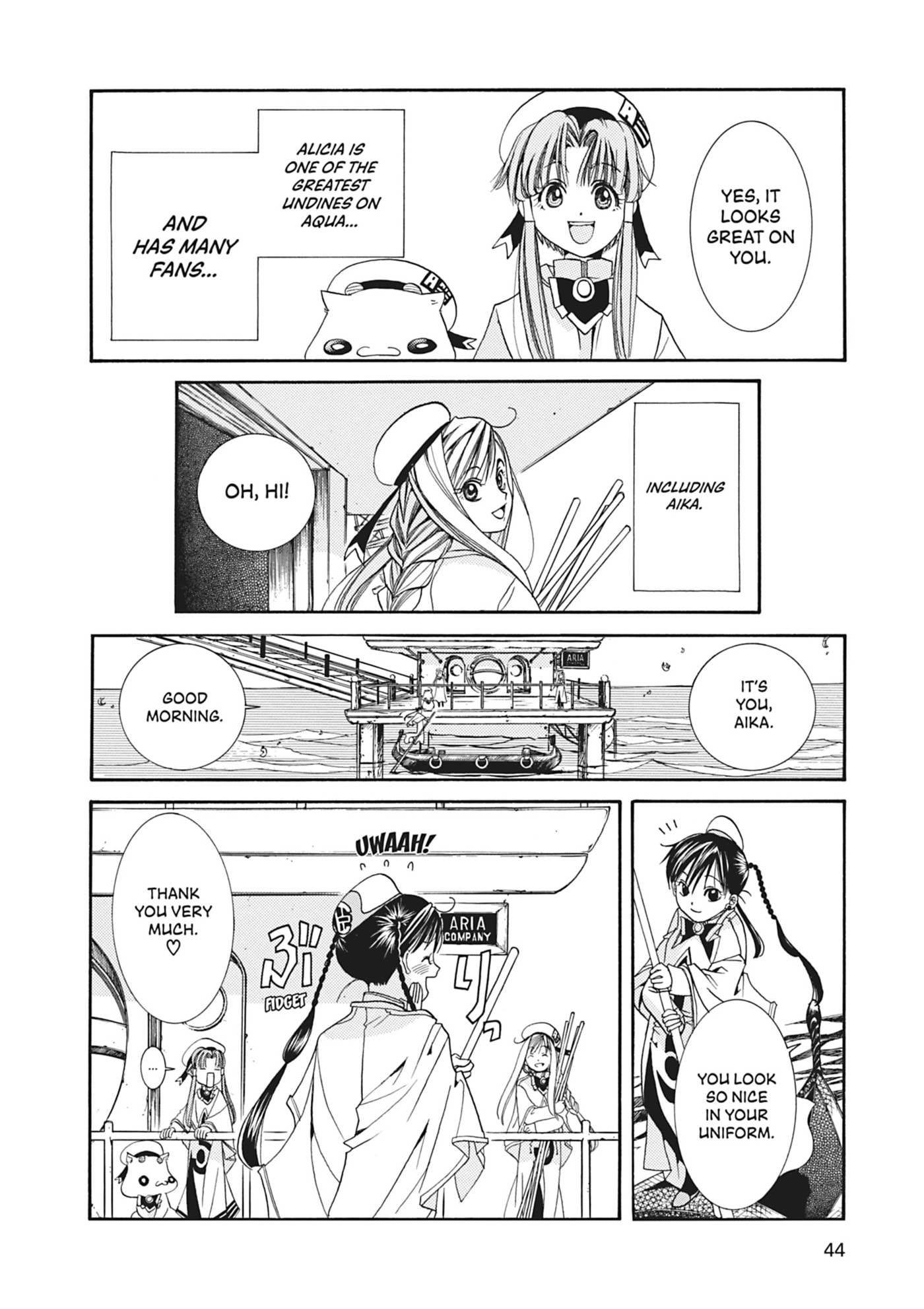 ARIA kanzenban Chapter 11 page 8 - 