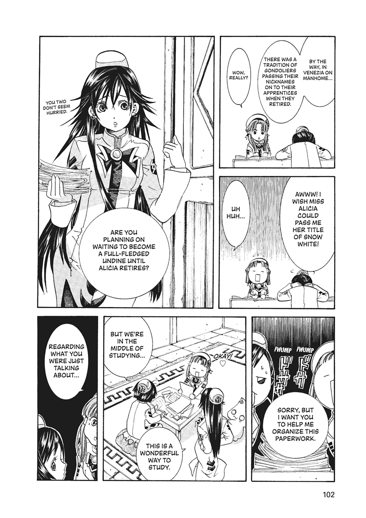 ARIA kanzenban Chapter 54 page 10 - 