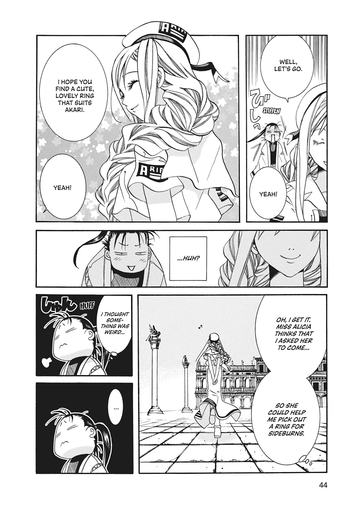 ARIA kanzenban Chapter 62 page 8 - 