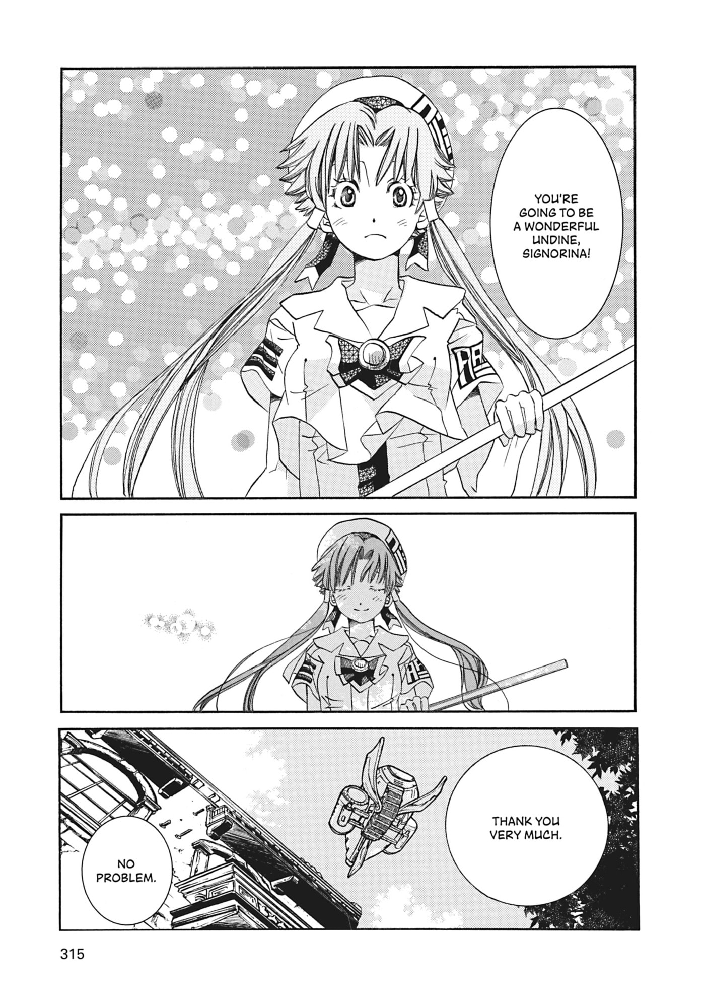 ARIA kanzenban Chapter 70 page 12 - 