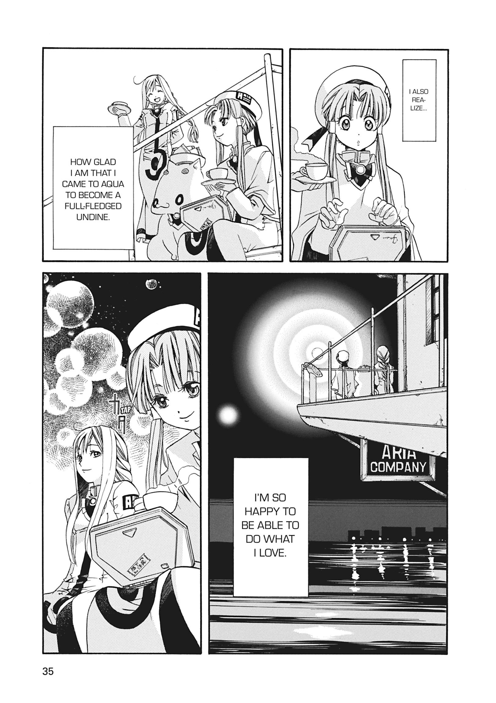 ARIA The MASTERPIECE Chapter 10 page 36 - 