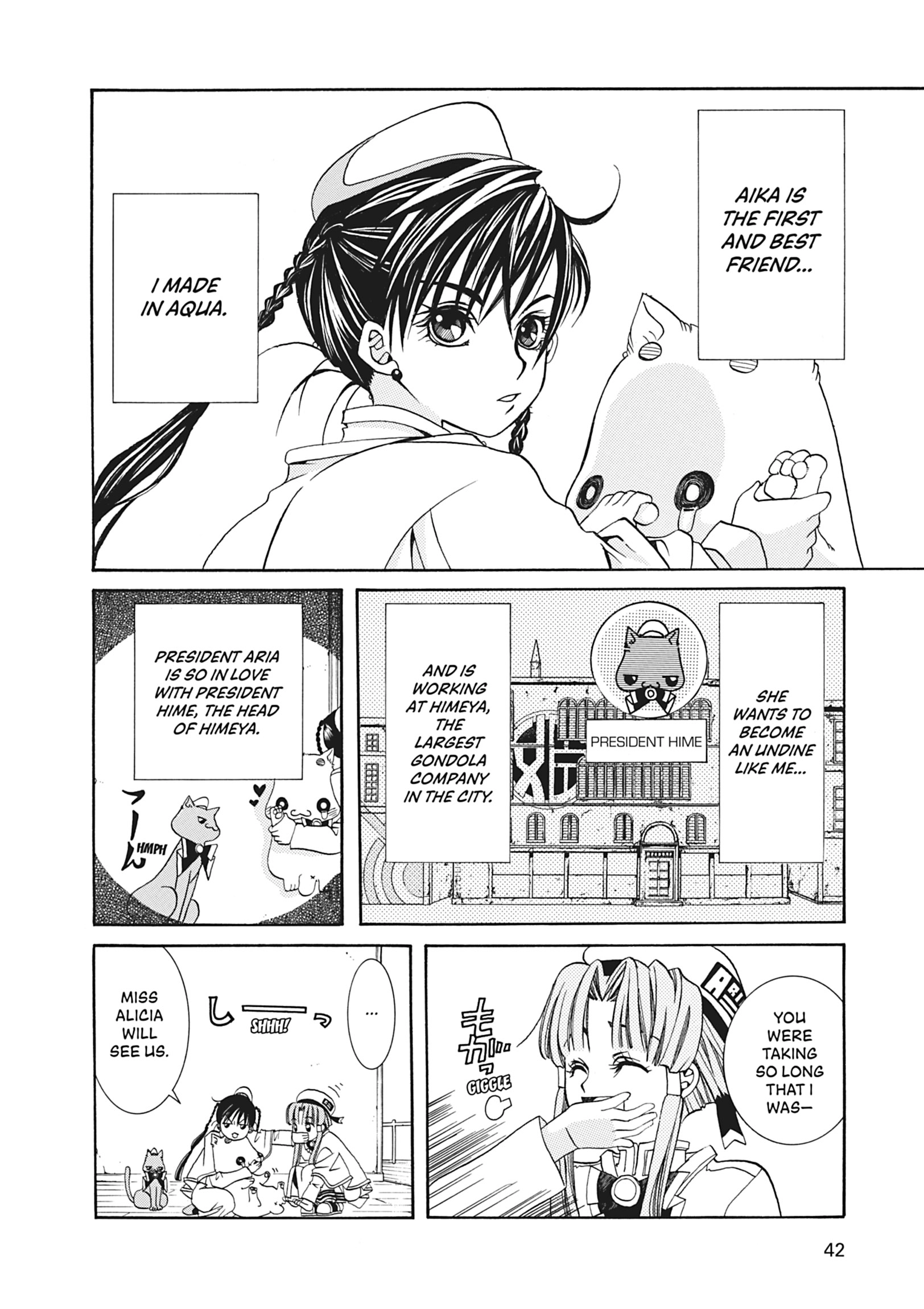 ARIA The MASTERPIECE Chapter 11 page 6 - 