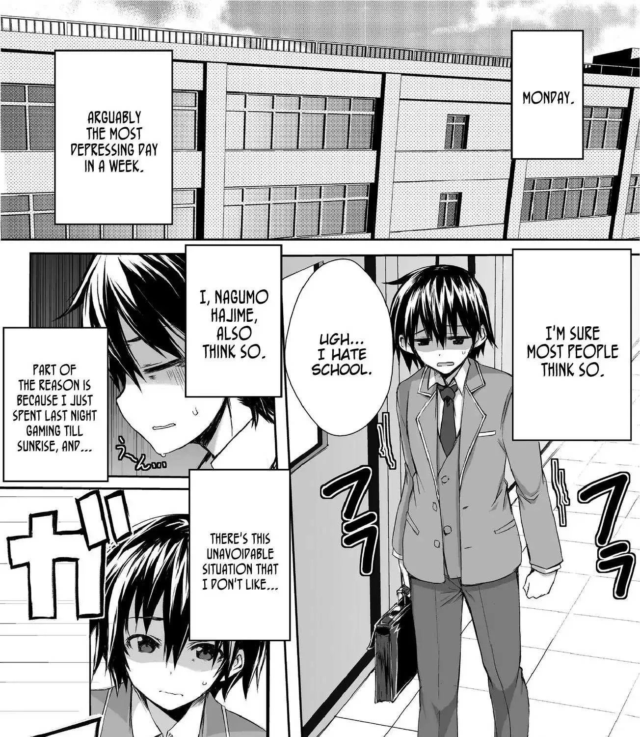 Arifureta Shokugyou de Sekai Saikyou Chapter 1.1 page 4 - 