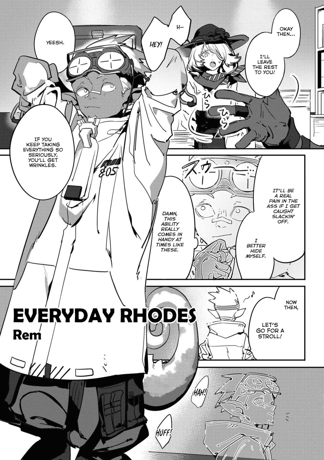 Arknights Comic Anthology Chapter 16 page 1 - 