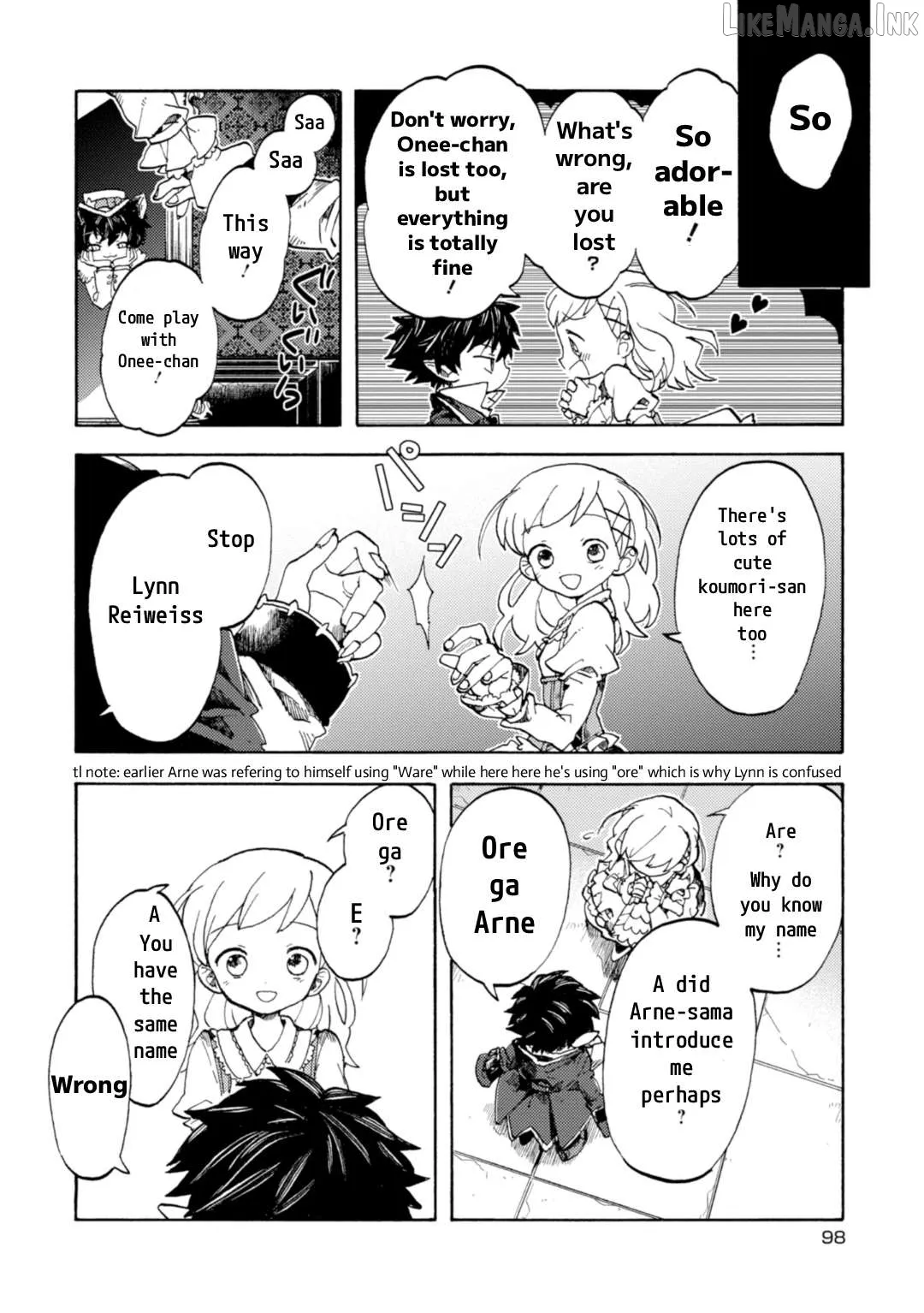 Arne no Jikenbo Chapter 4 page 10 - 