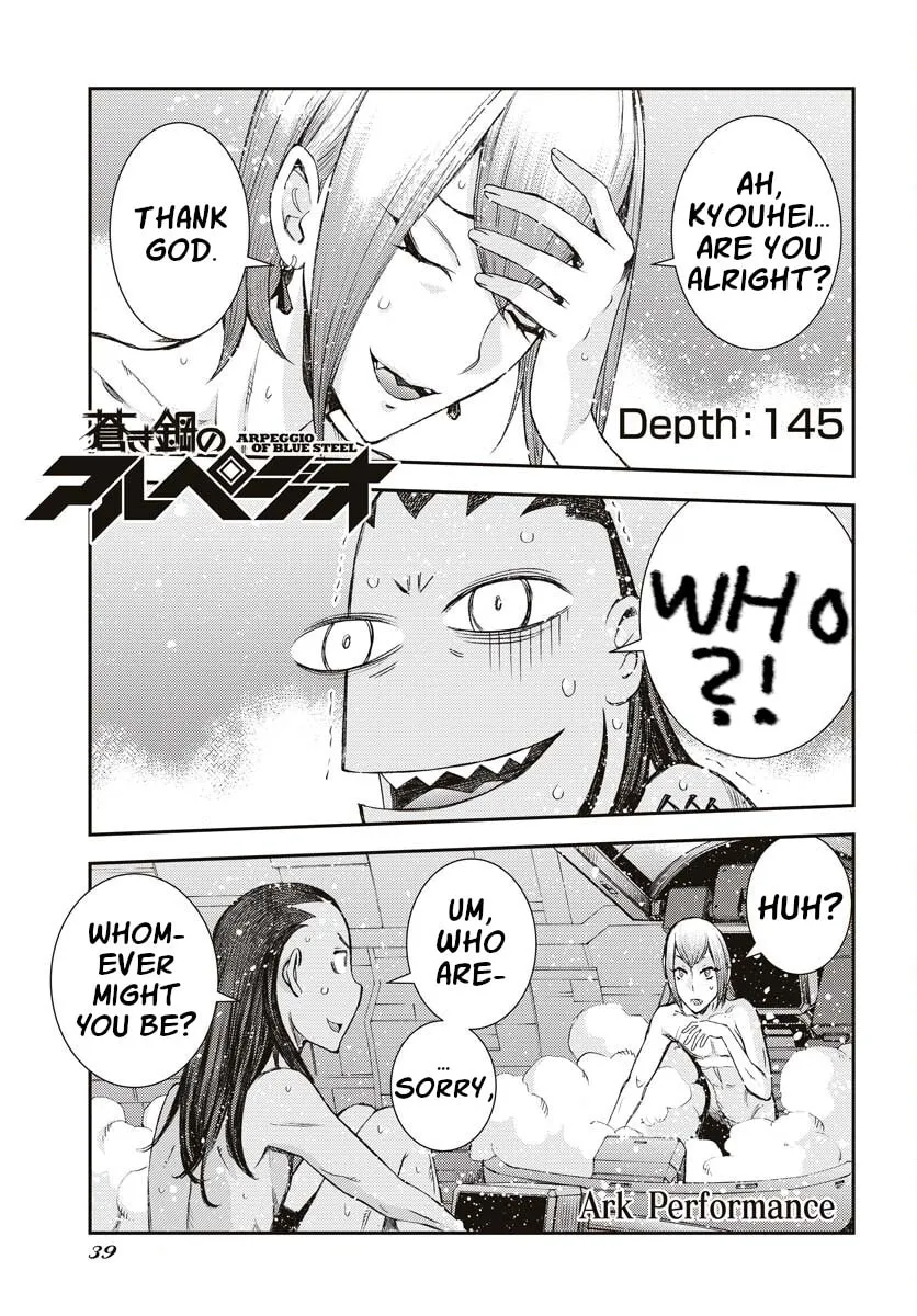 Arpeggio of Blue Steel Chapter 145 page 1 - 