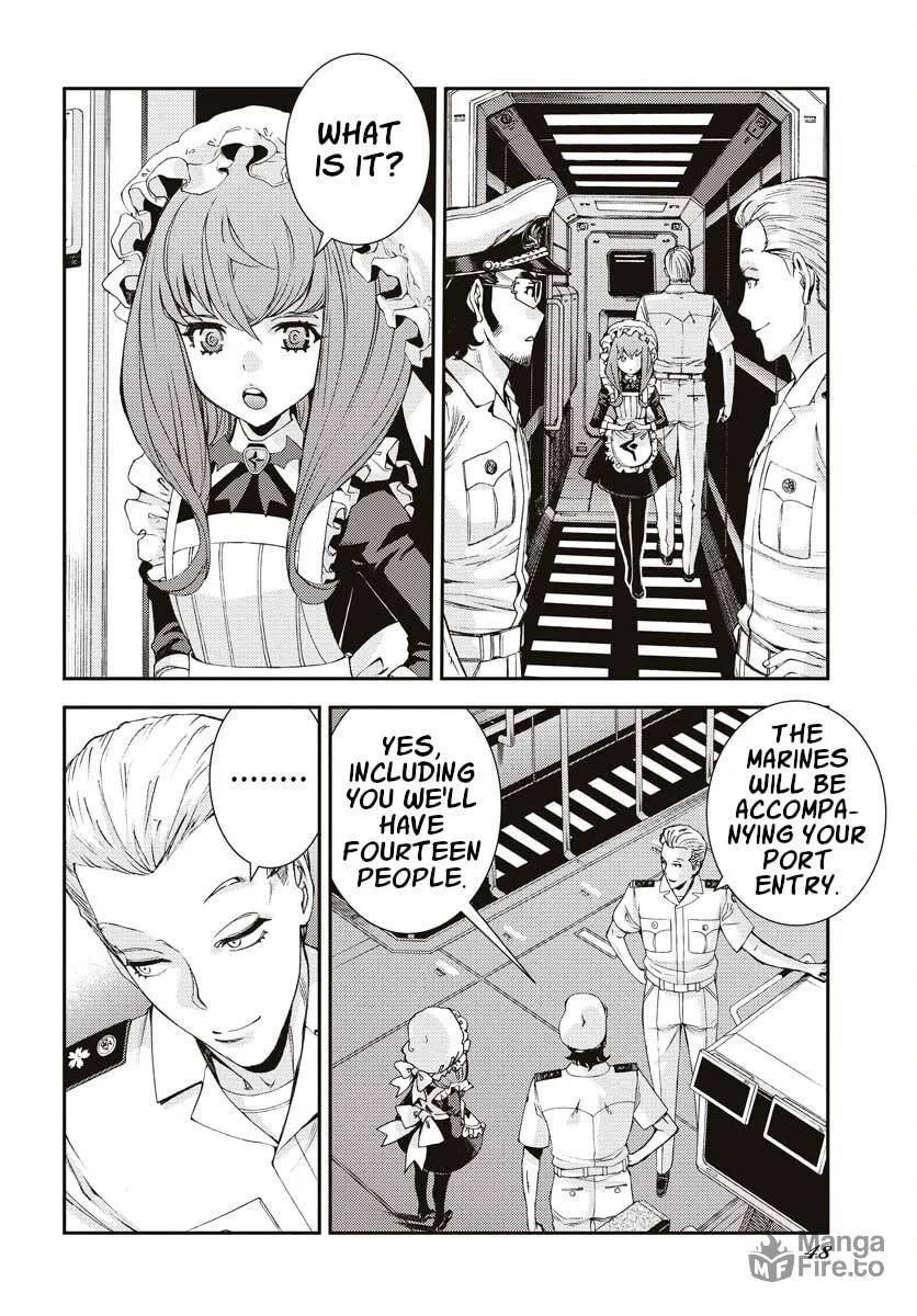 Arpeggio of Blue Steel Chapter 145 page 10 - 