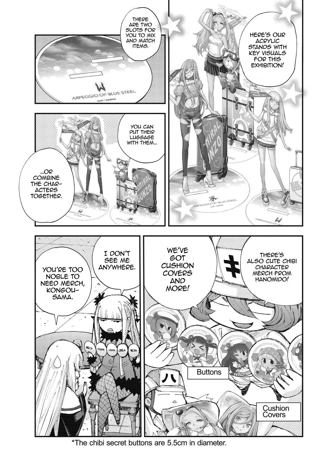 Arpeggio of Blue Steel Chapter 149.5 page 6 - 