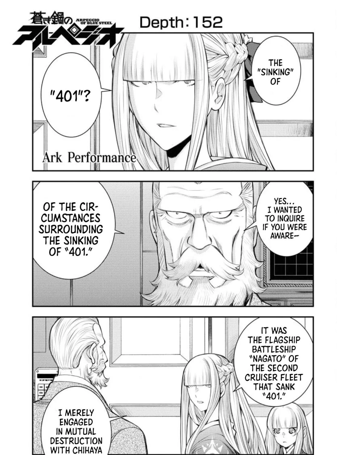 Arpeggio of Blue Steel Chapter 152 page 3 - 