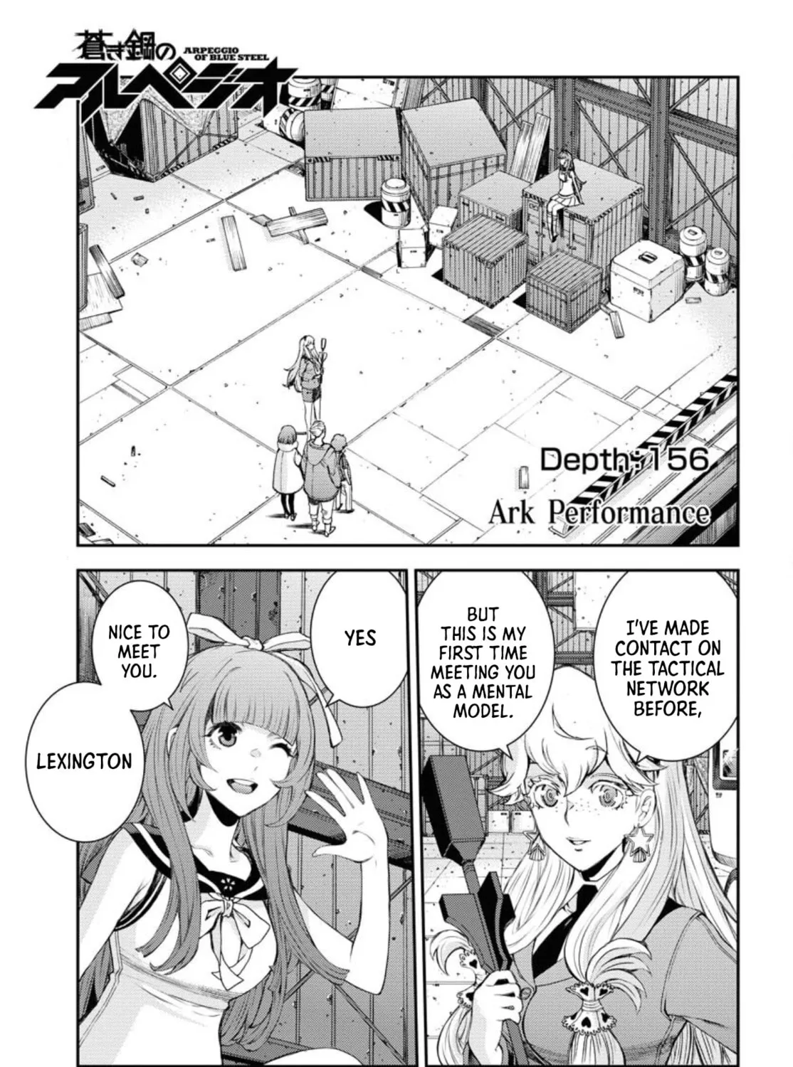Arpeggio of Blue Steel Chapter 156 page 2 - 