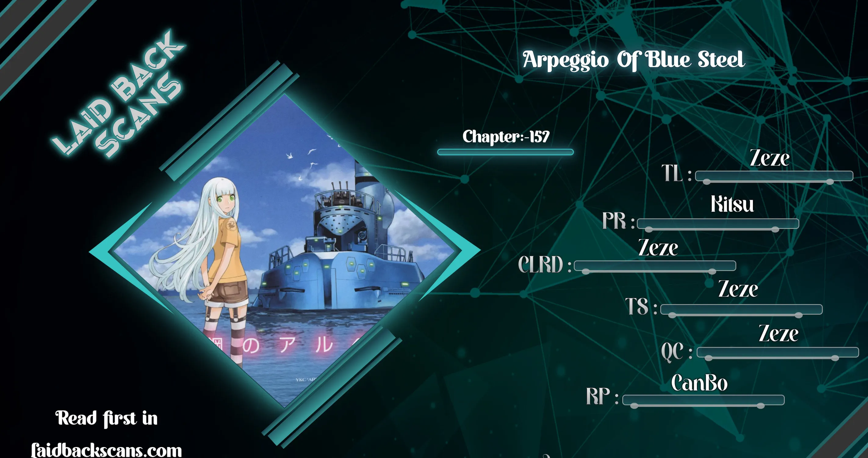 Arpeggio of Blue Steel Chapter 157 page 1 - 