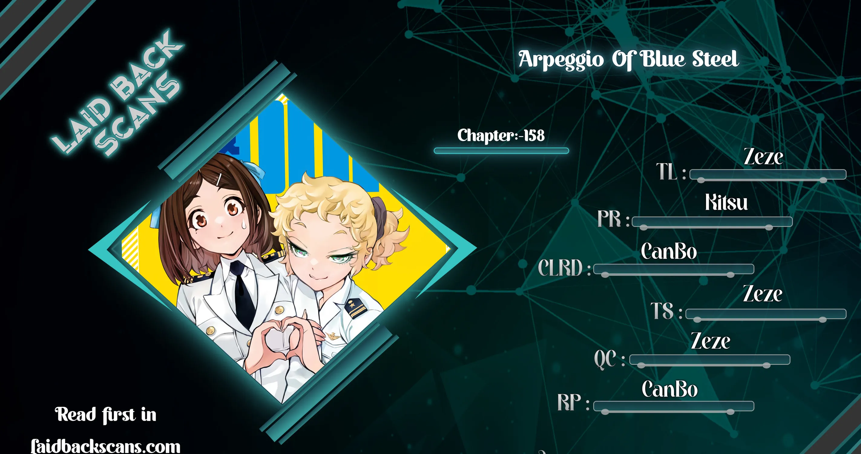 Arpeggio of Blue Steel Chapter 158 page 1 - 