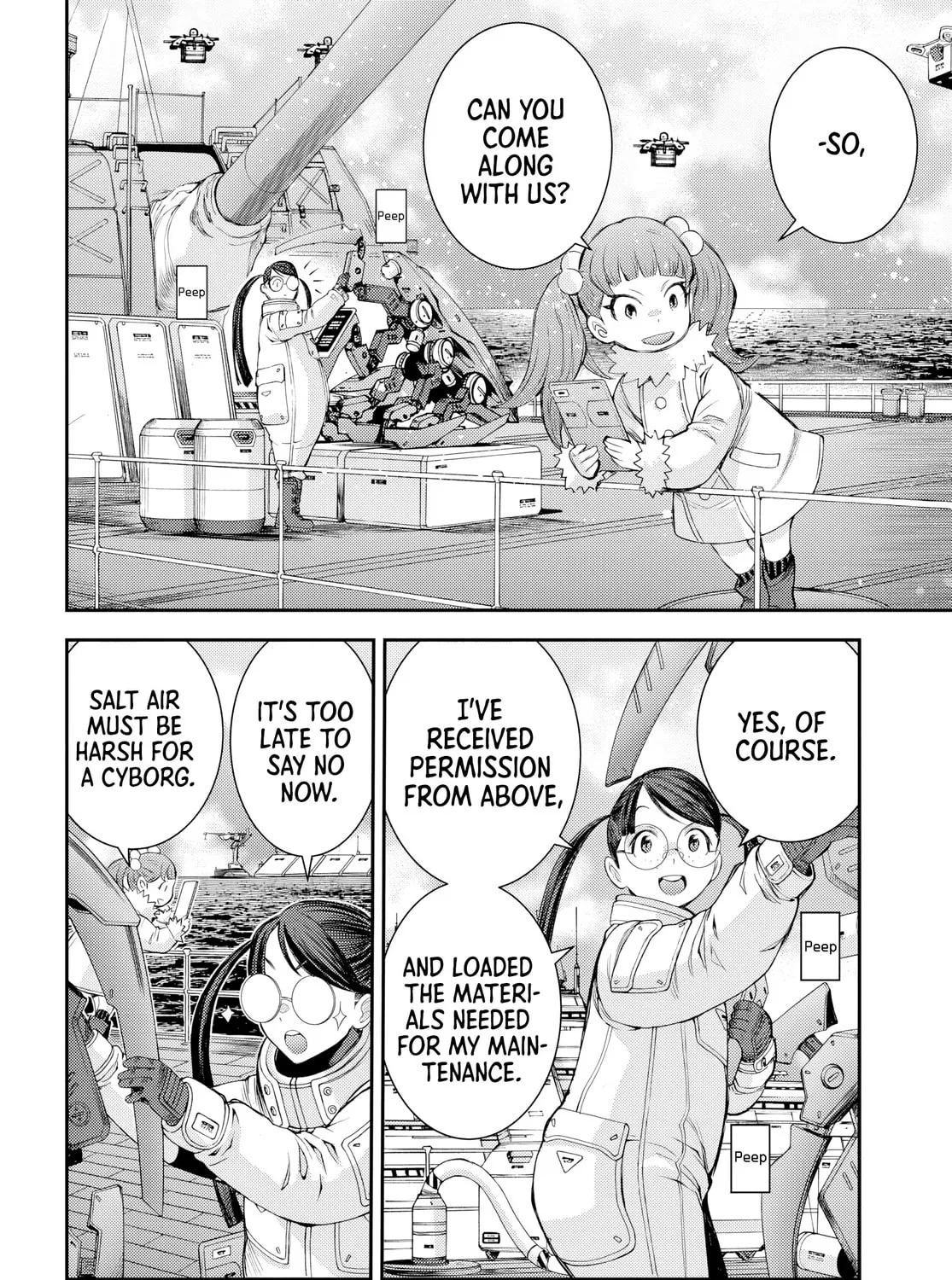 Arpeggio of Blue Steel Chapter 158 page 7 - 