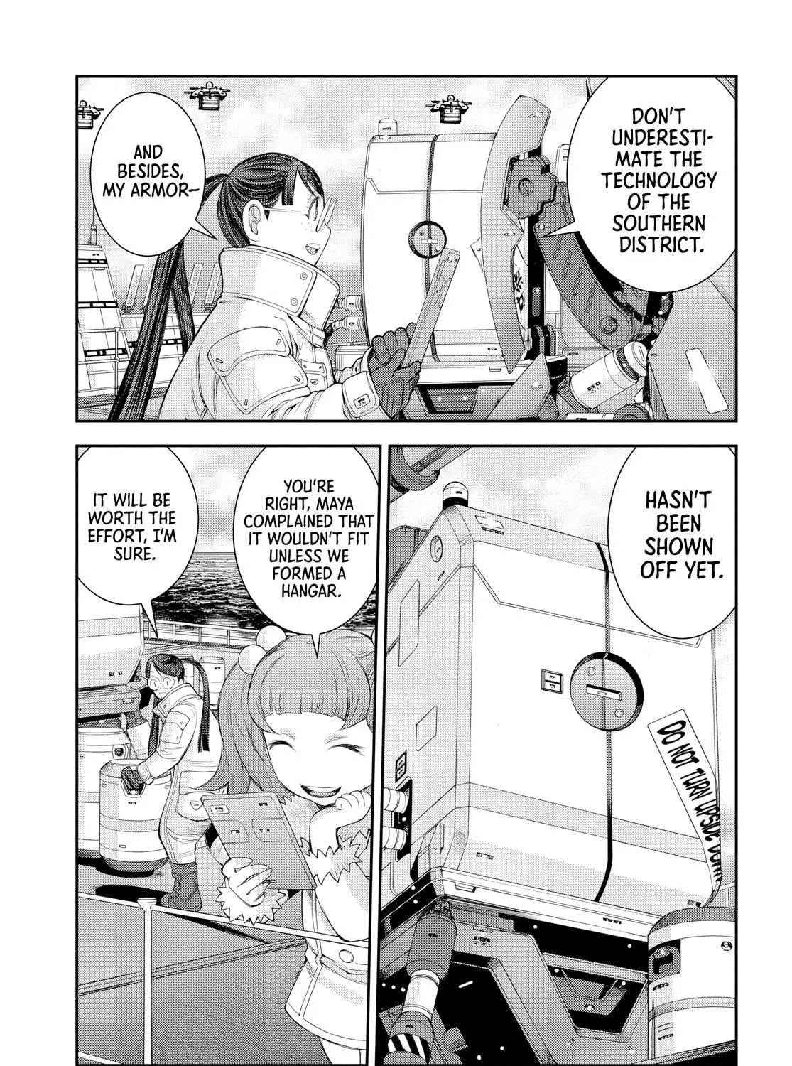 Arpeggio of Blue Steel Chapter 158 page 9 - 