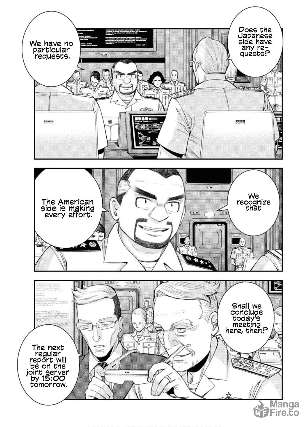 Arpeggio of Blue Steel Chapter 163 page 10 - 