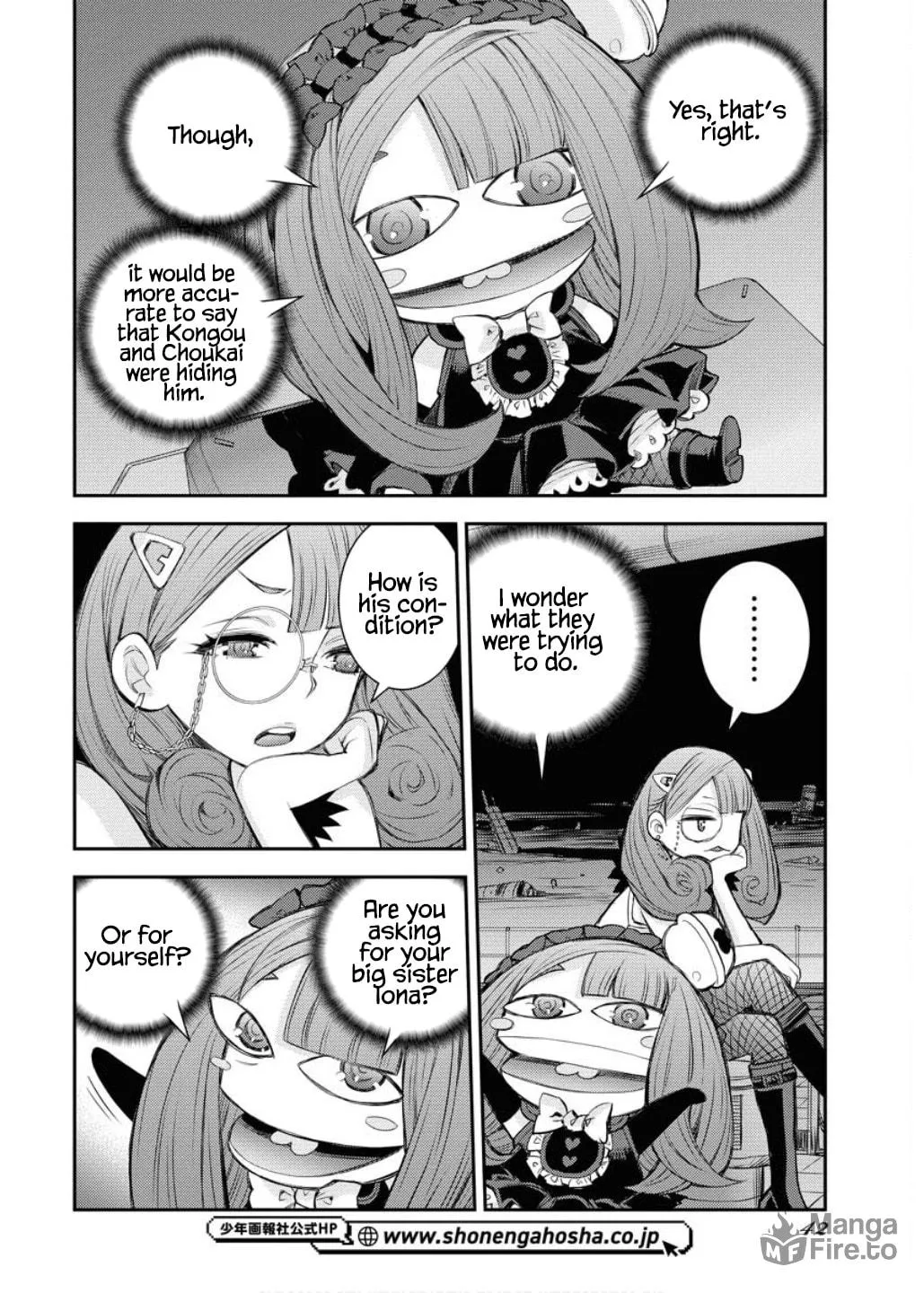 Arpeggio of Blue Steel Chapter 164 page 3 - 