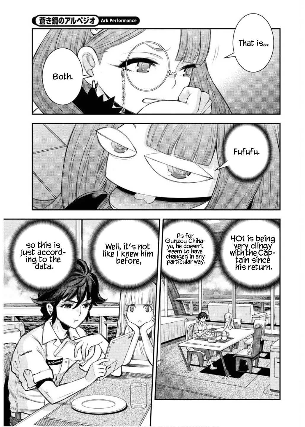 Arpeggio of Blue Steel Chapter 164 page 4 - 