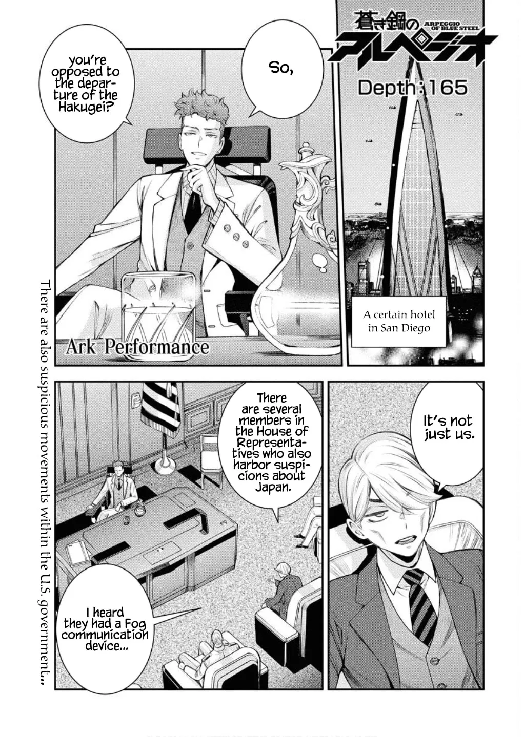 Arpeggio of Blue Steel Chapter 165 page 2 - 