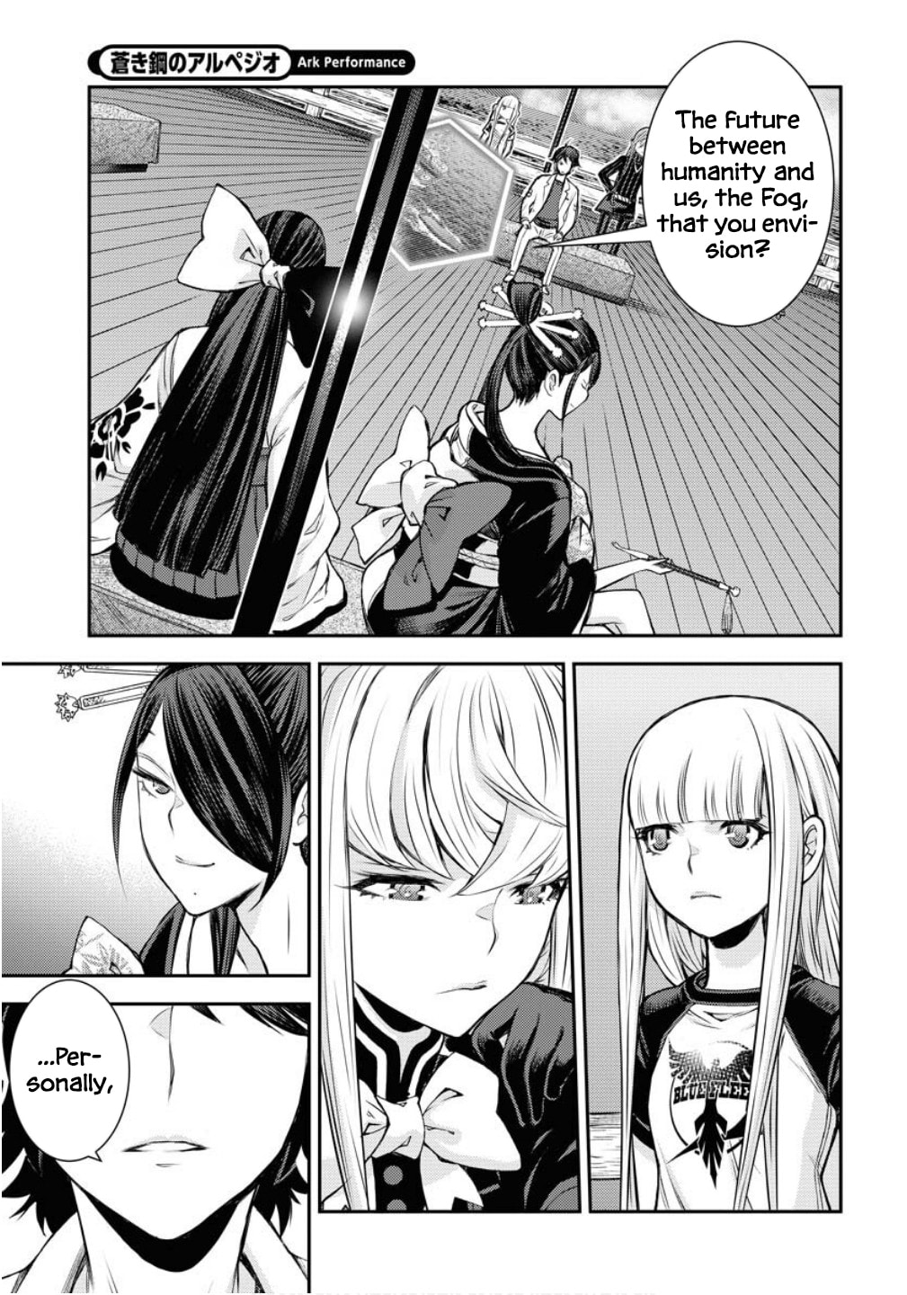 Arpeggio of Blue Steel Chapter 171 page 18 - 