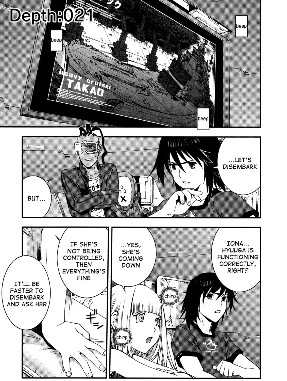 Arpeggio of Blue Steel Chapter 21 page 1 - 