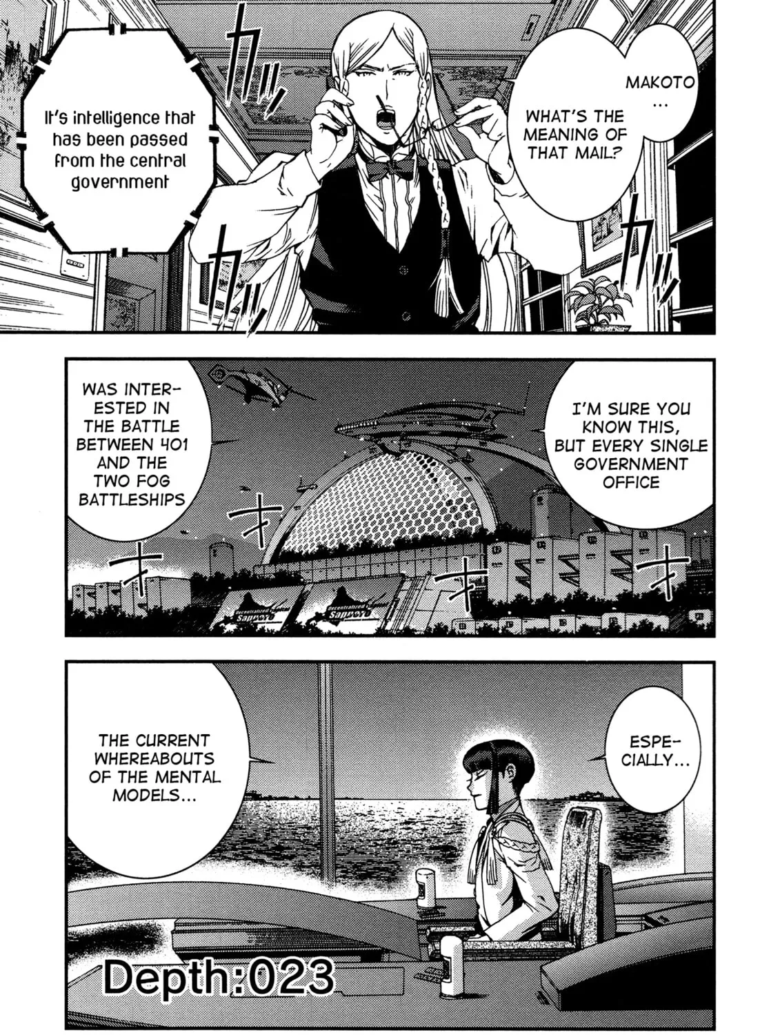 Arpeggio of Blue Steel Chapter 23 page 3 - 