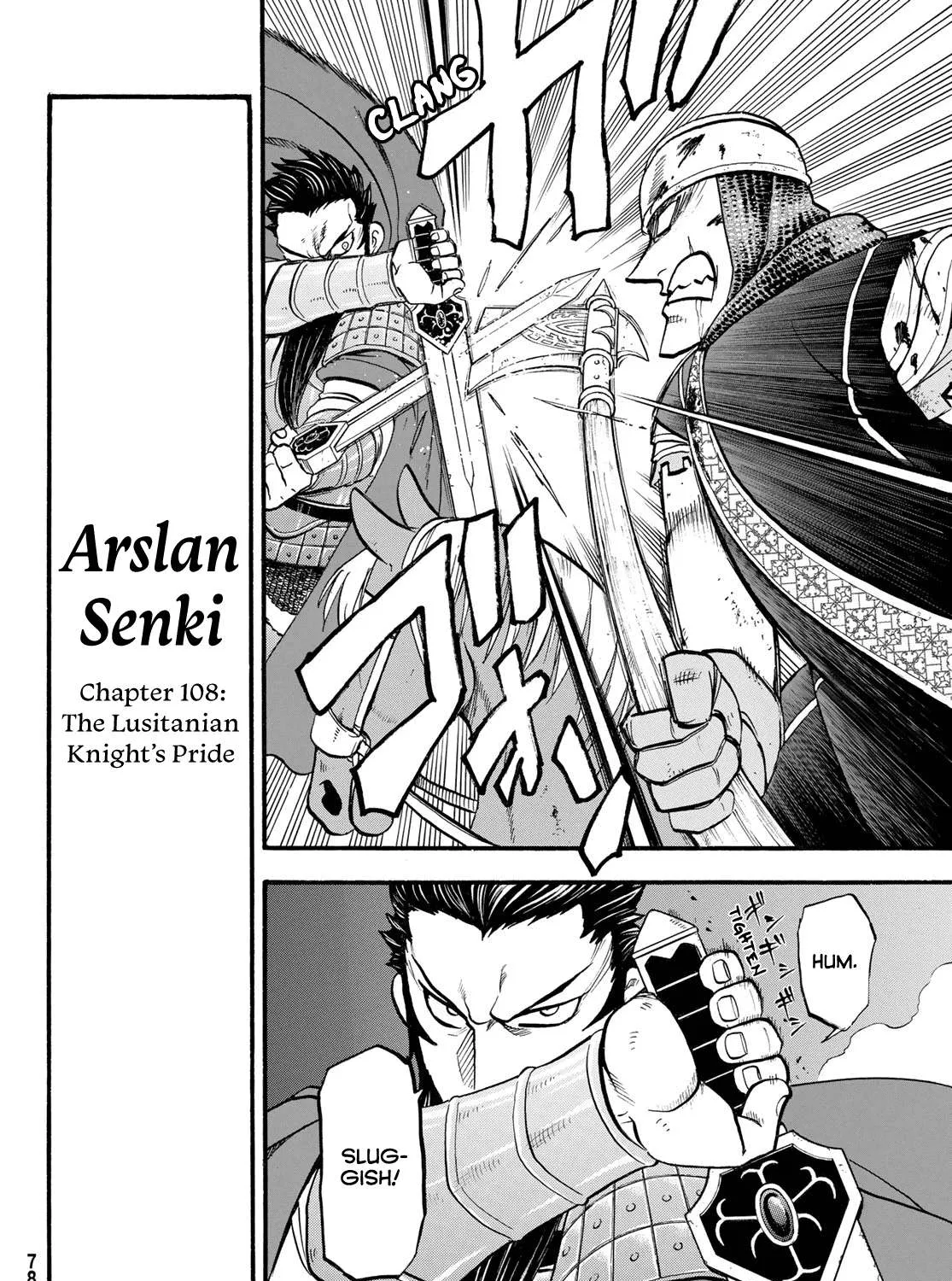 Arslan Senki (Arakawa Hiromu) Chapter 108 page 8 - 