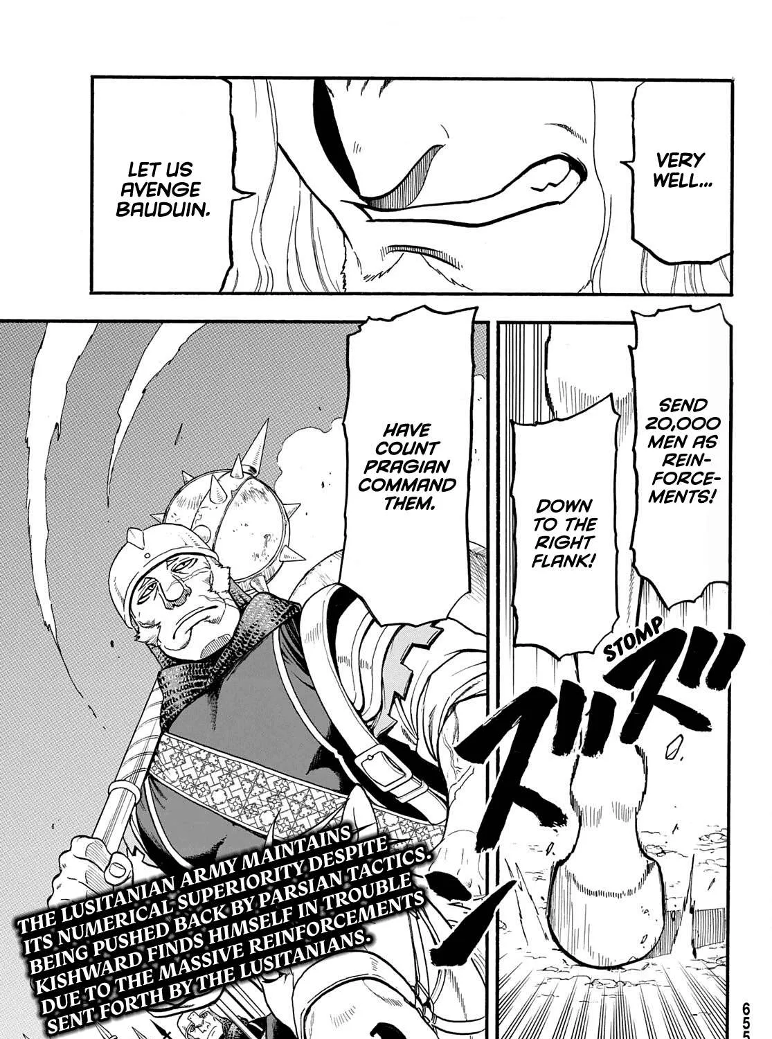 Arslan Senki (Arakawa Hiromu) Chapter 110 page 35 - 
